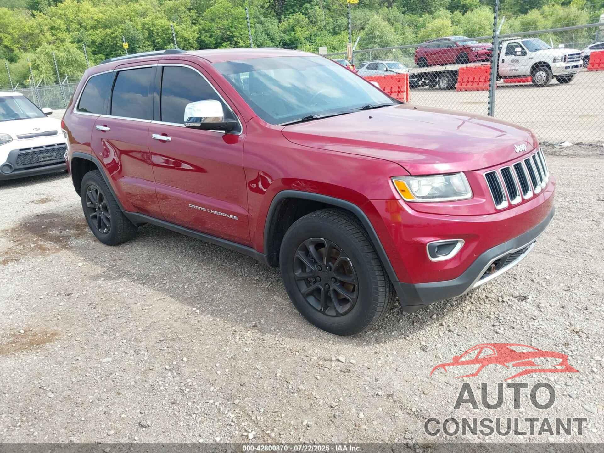 JEEP GRAND CHEROKEE 2014 - 1C4RJFBGXEC249042