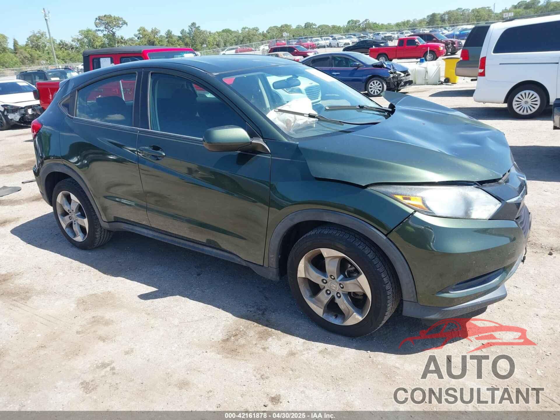 HONDA HR-V 2016 - 3CZRU5H30GM752788