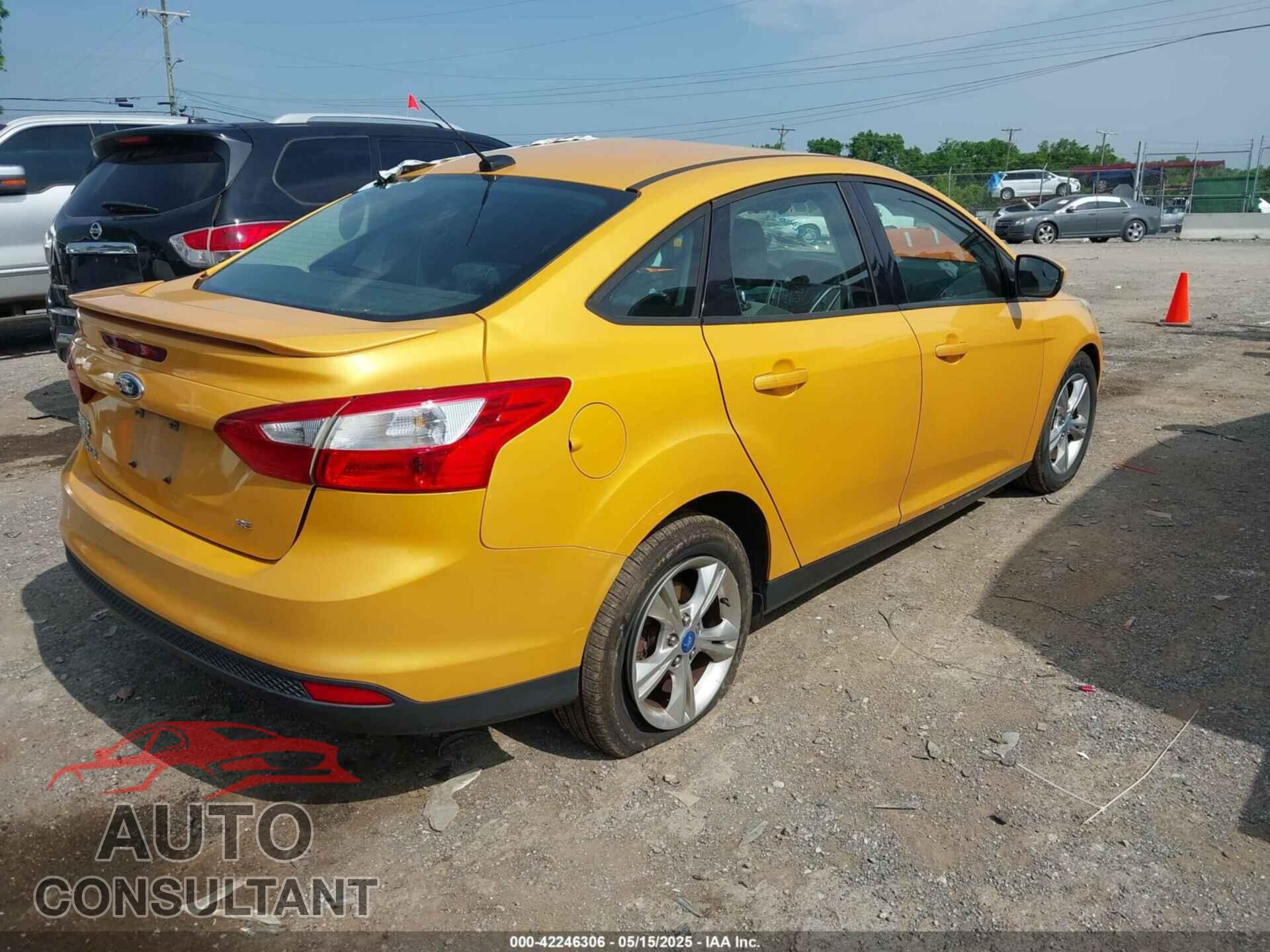 FORD FOCUS 2012 - 1FAHP3F2XCL220912