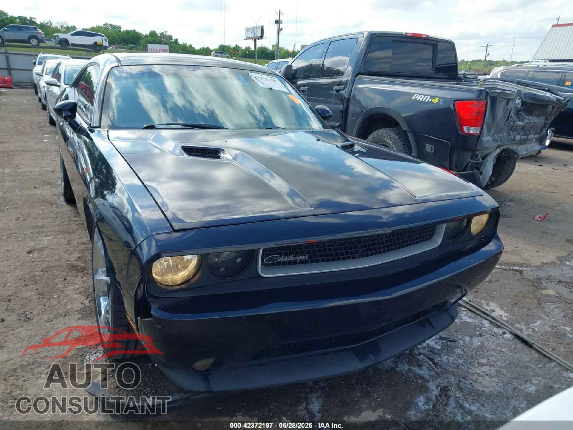 DODGE CHALLENGER 2012 - 2C3CDYAG7CH176835