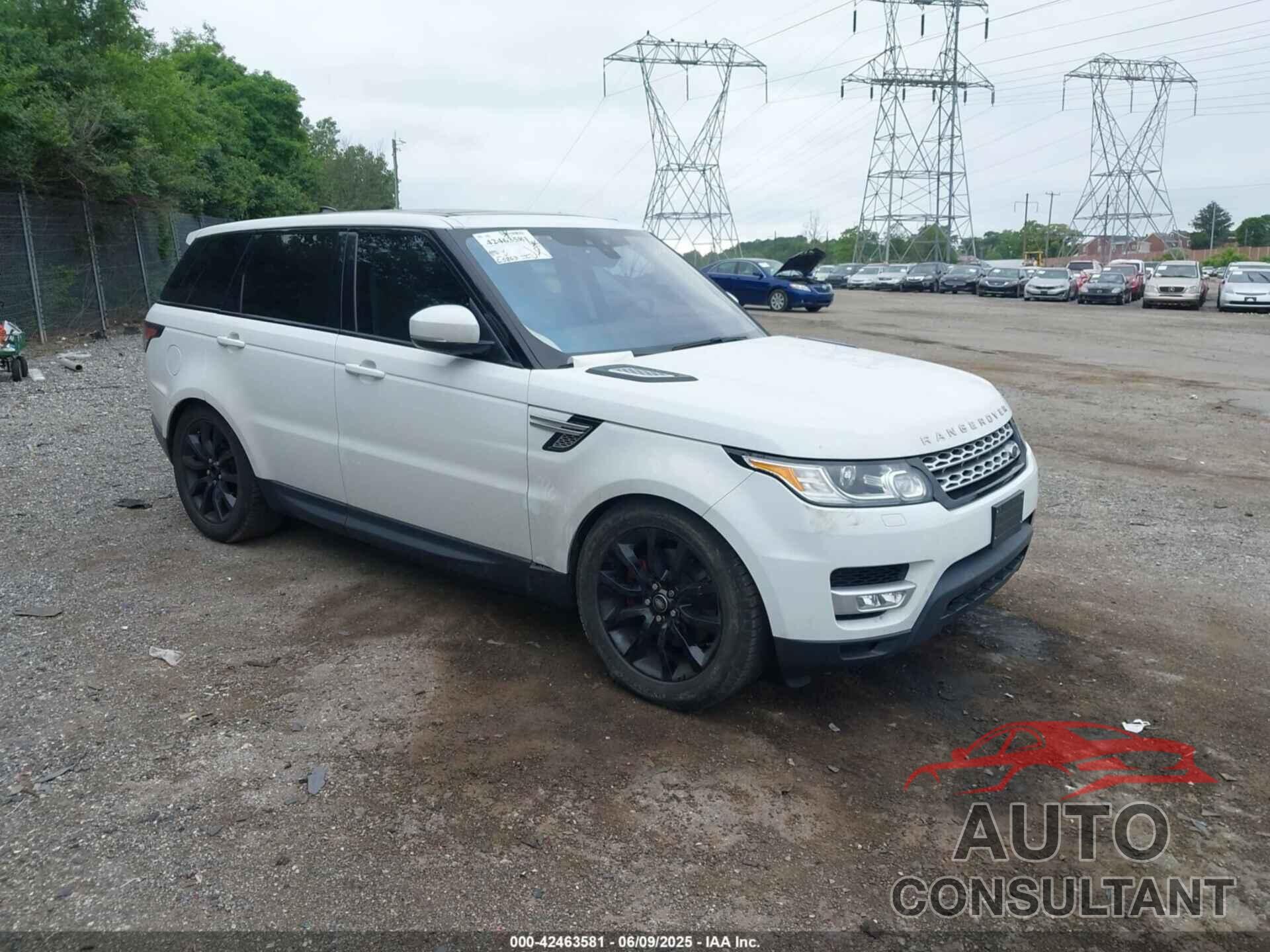 LAND ROVER RANGE ROVER SPORT 2017 - SALWR2FV3HA163464