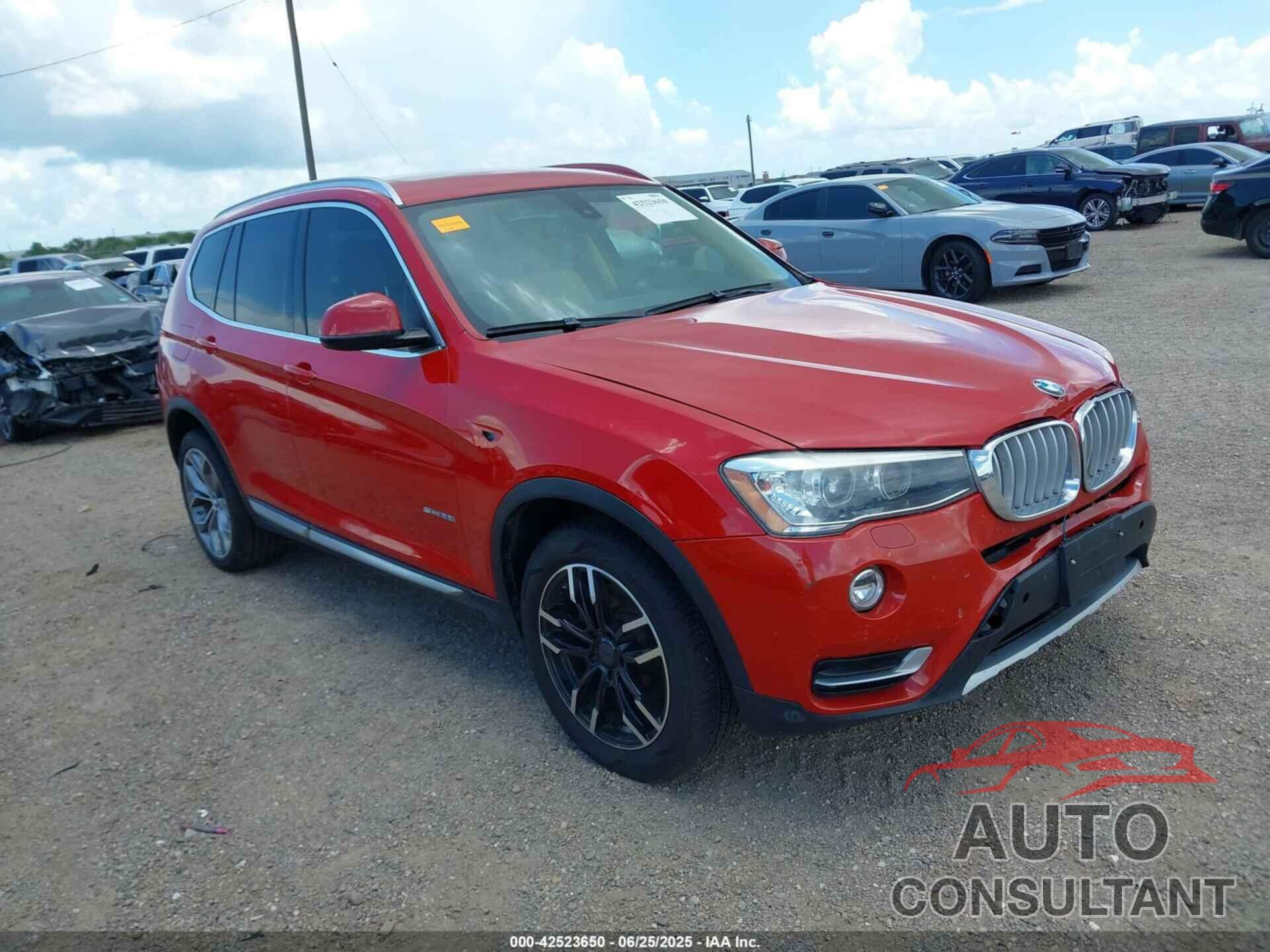 BMW X3 2016 - 5UXWZ7C50G0R33311