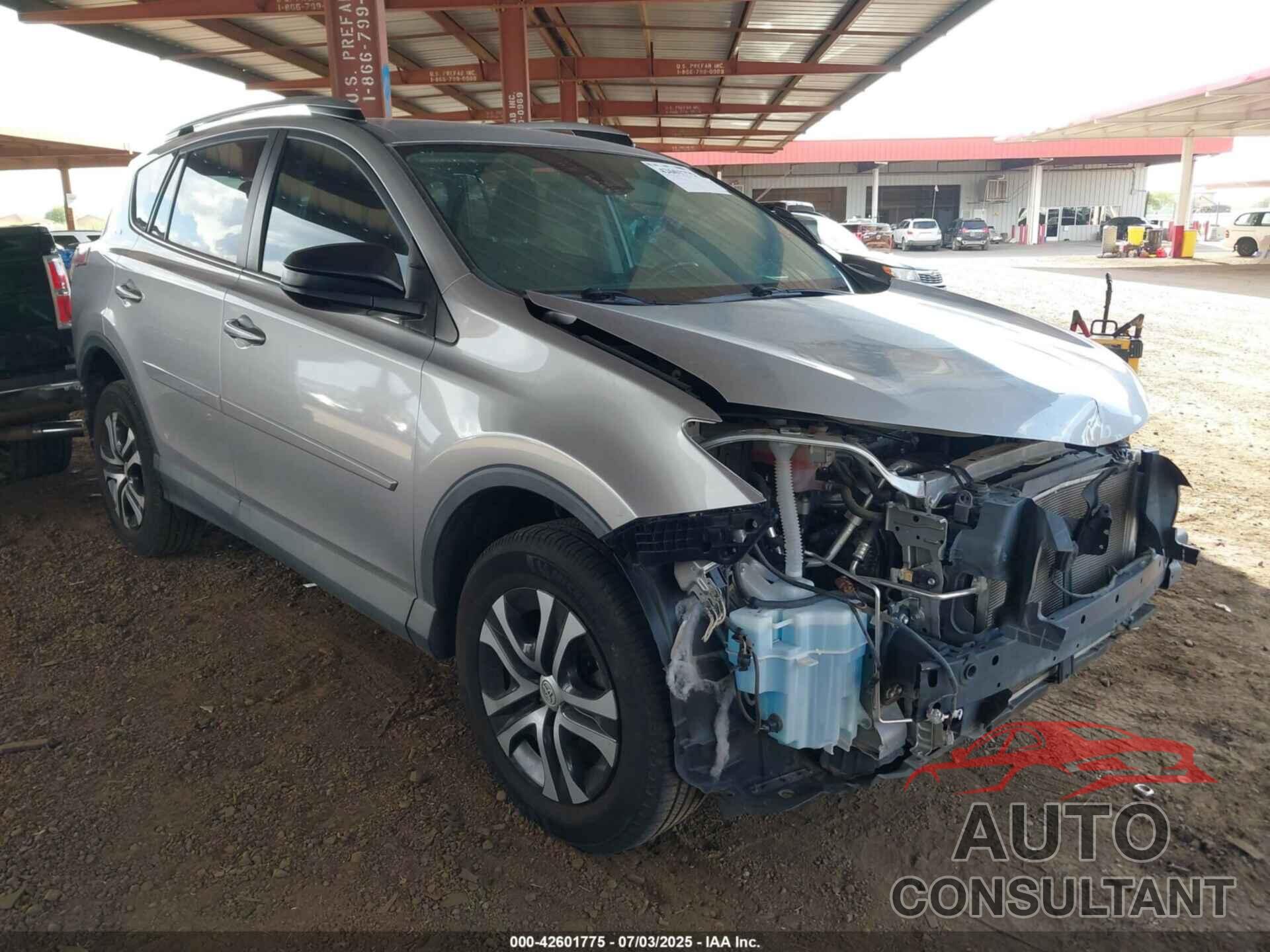 TOYOTA RAV4 2017 - 2T3ZFREV5HW315253