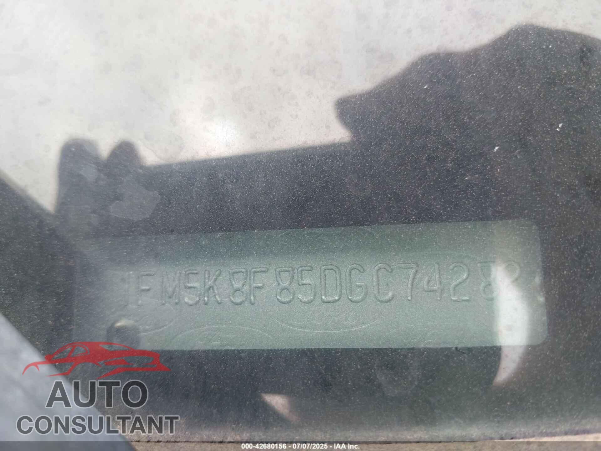 FORD EXPLORER 2013 - 1FM5K8F85DGC74282