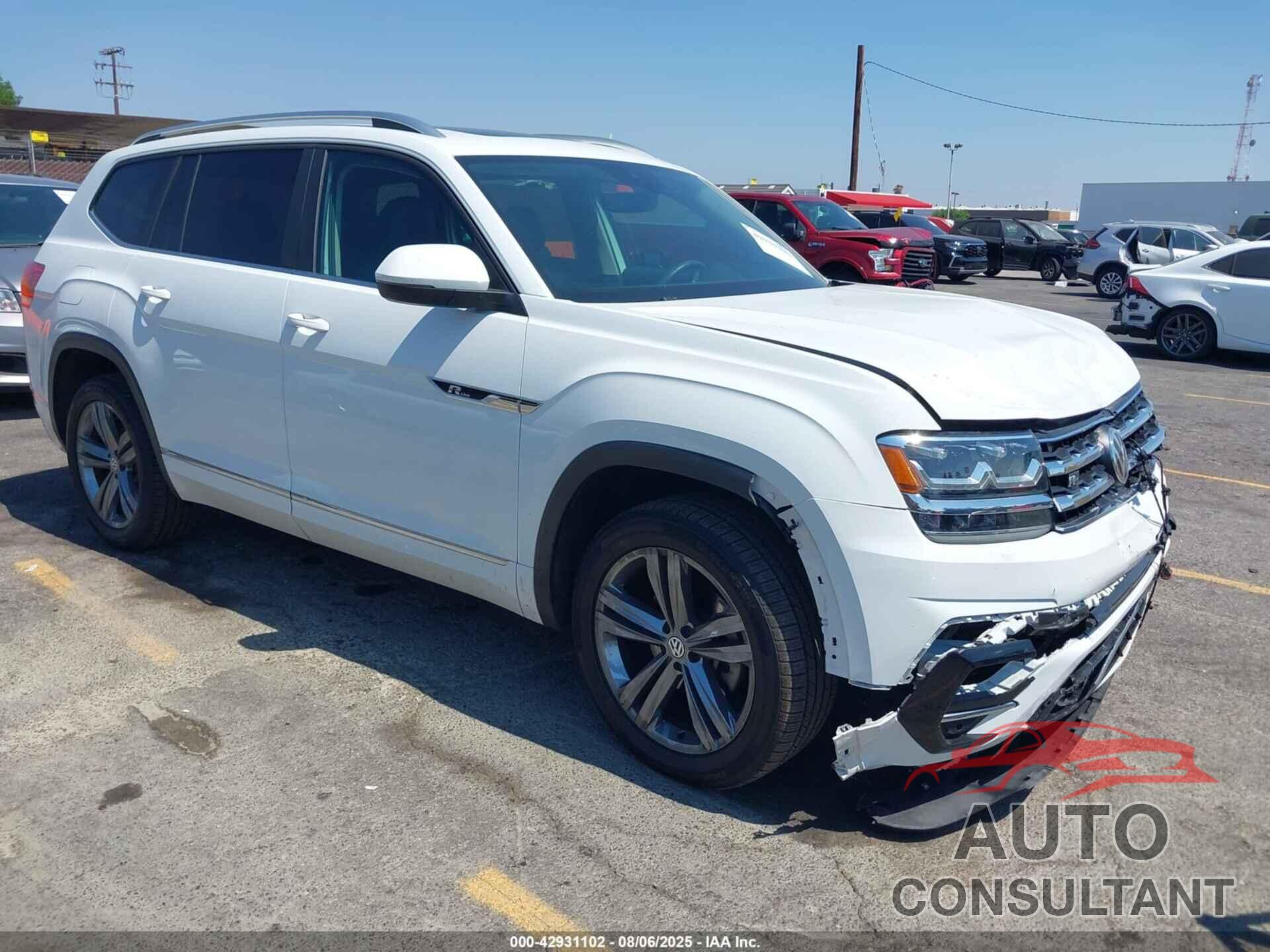 VOLKSWAGEN ATLAS 2019 - 1V2SR2CA5KC602584