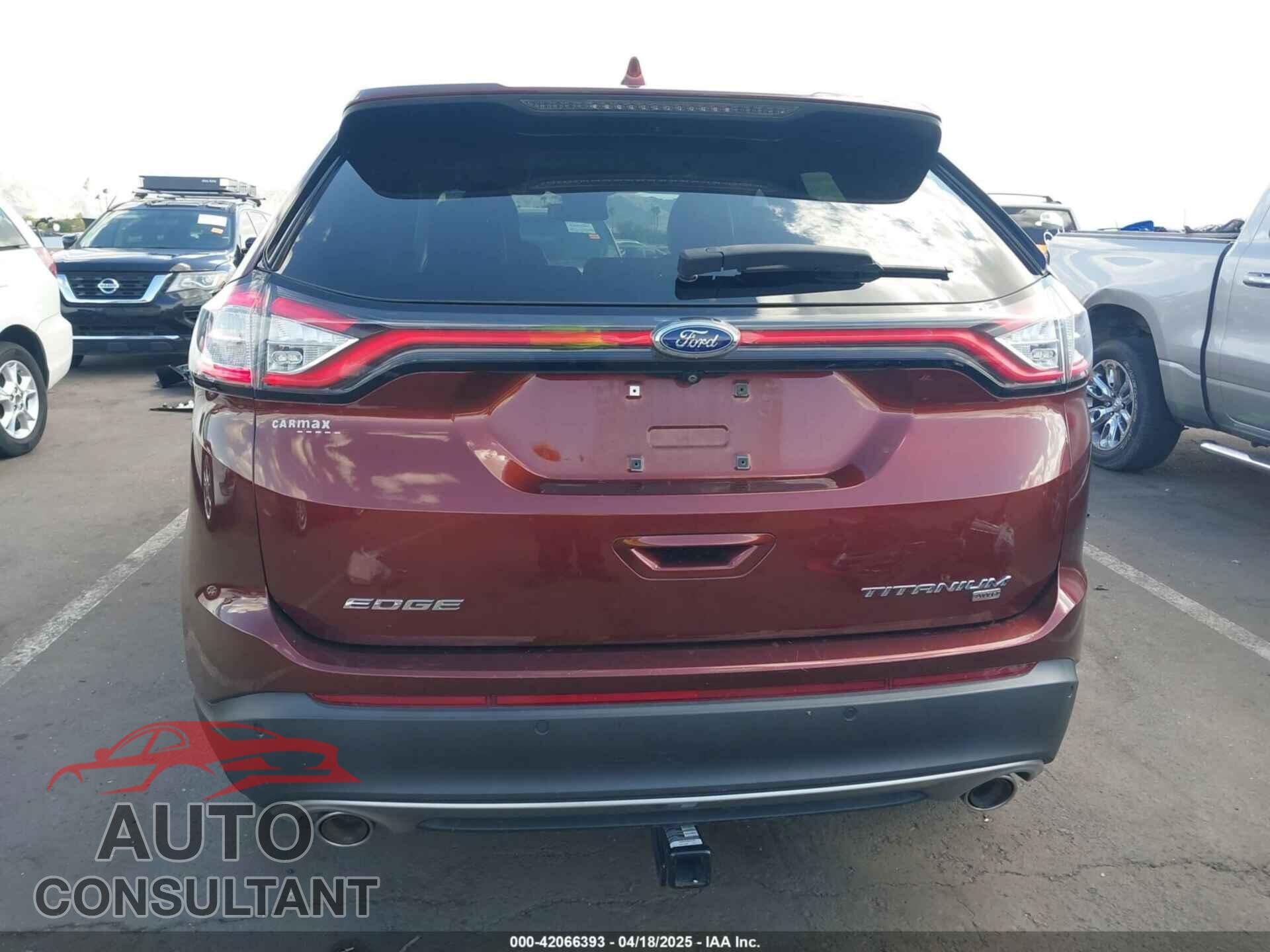 FORD EDGE 2015 - 2FMTK4K8XFBB08680