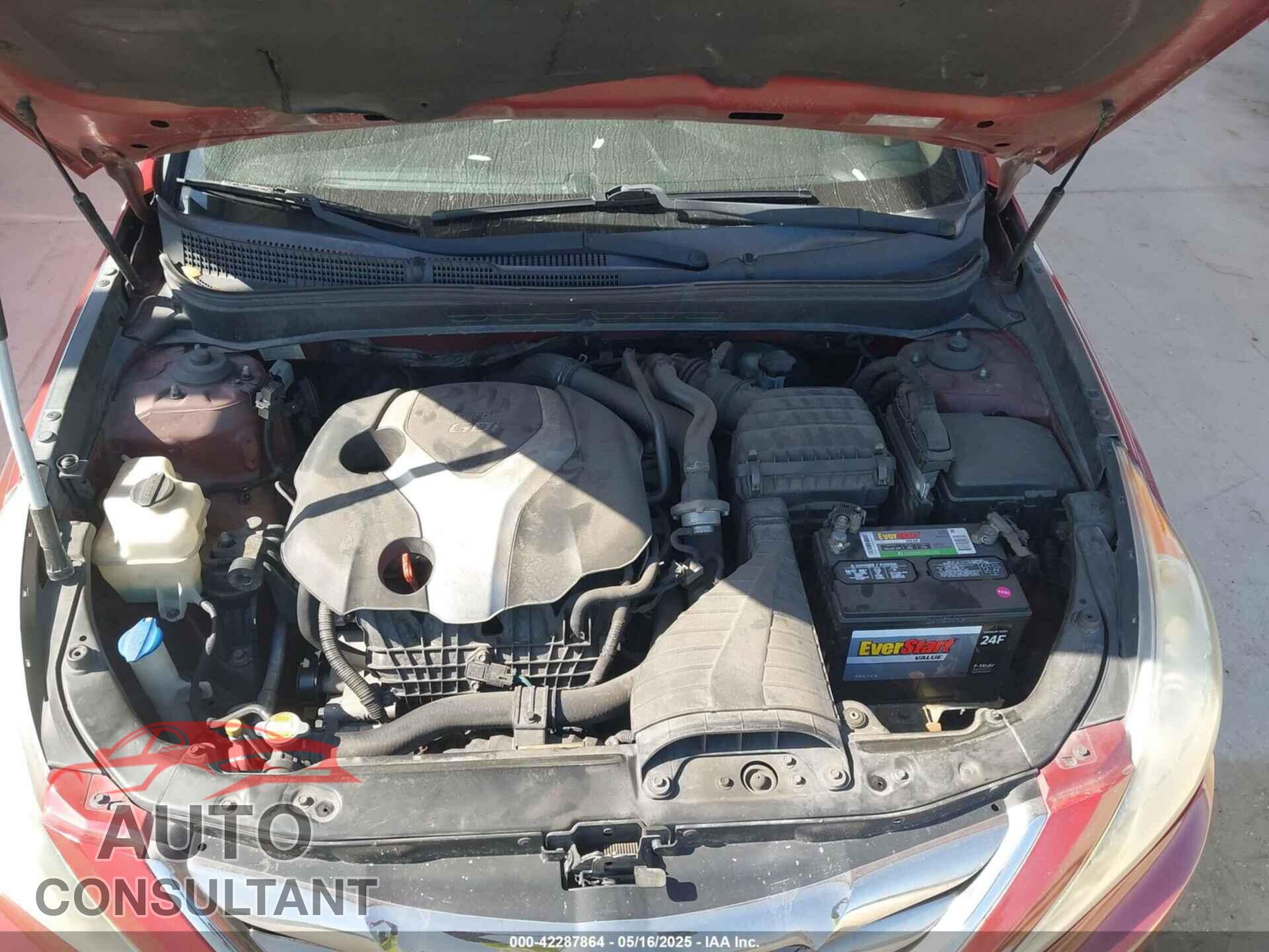 HYUNDAI SONATA 2012 - 5NPEC4AB7CH345683