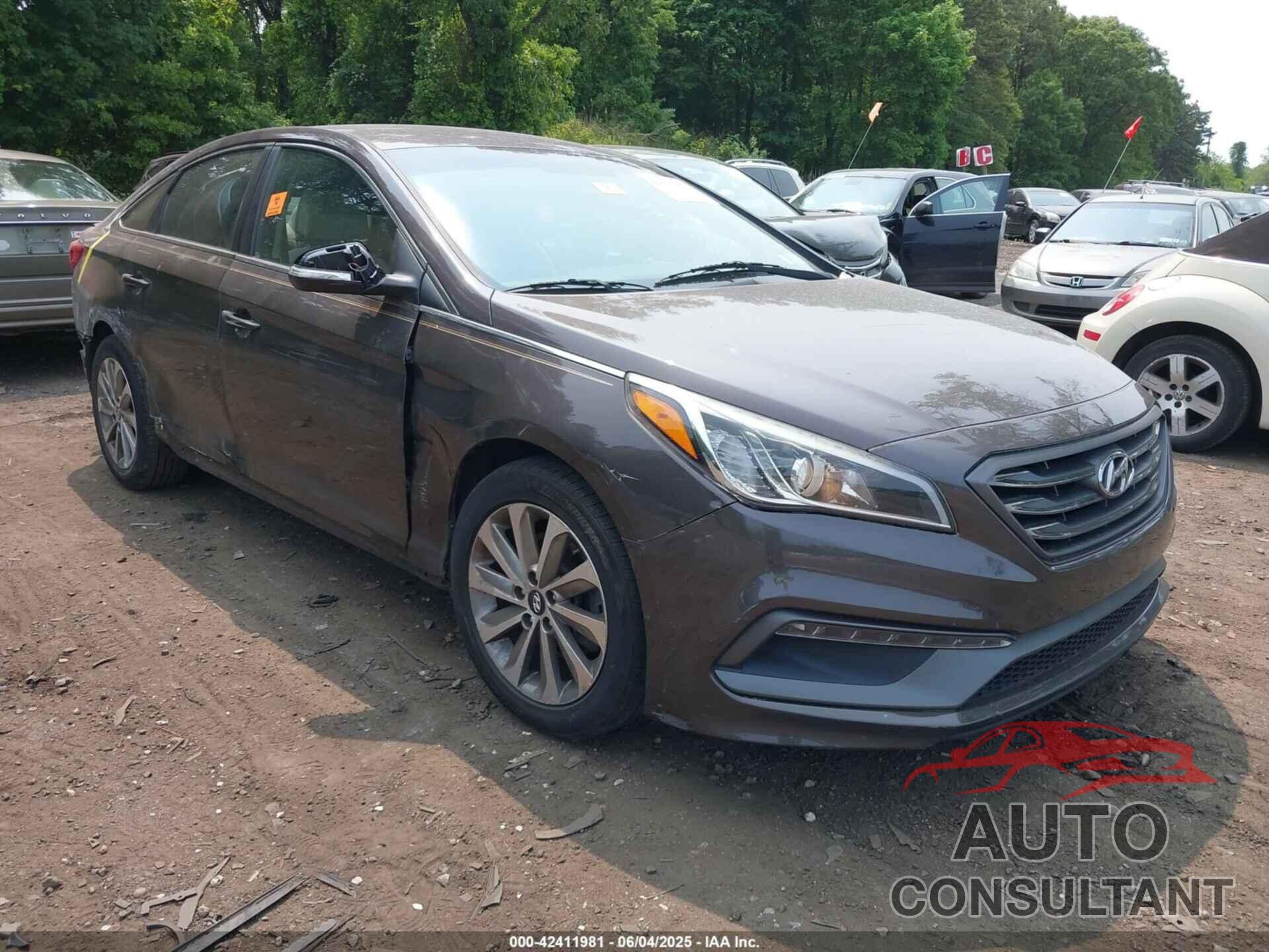 HYUNDAI SONATA 2017 - 5NPE34AF7HH462495