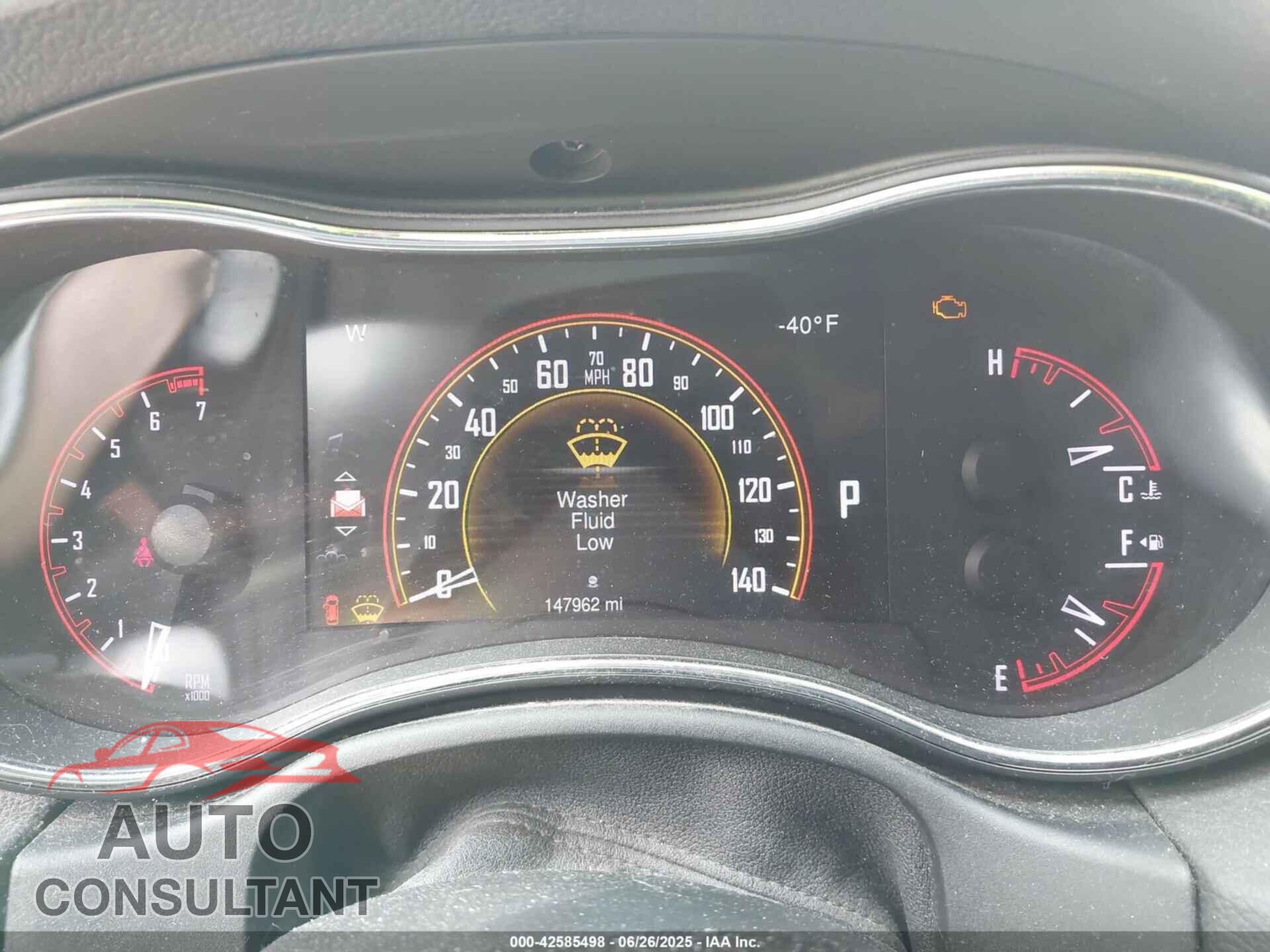 DODGE DURANGO 2015 - 1C4RDJAG8FC120424