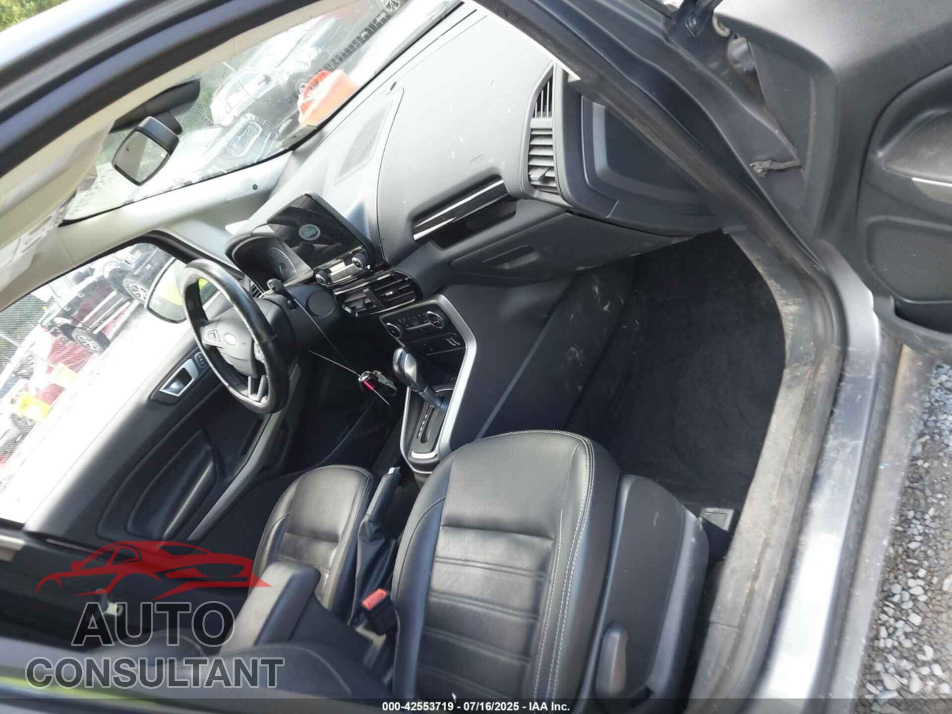 FORD ECOSPORT 2019 - MAJ6S3KL1KC261206