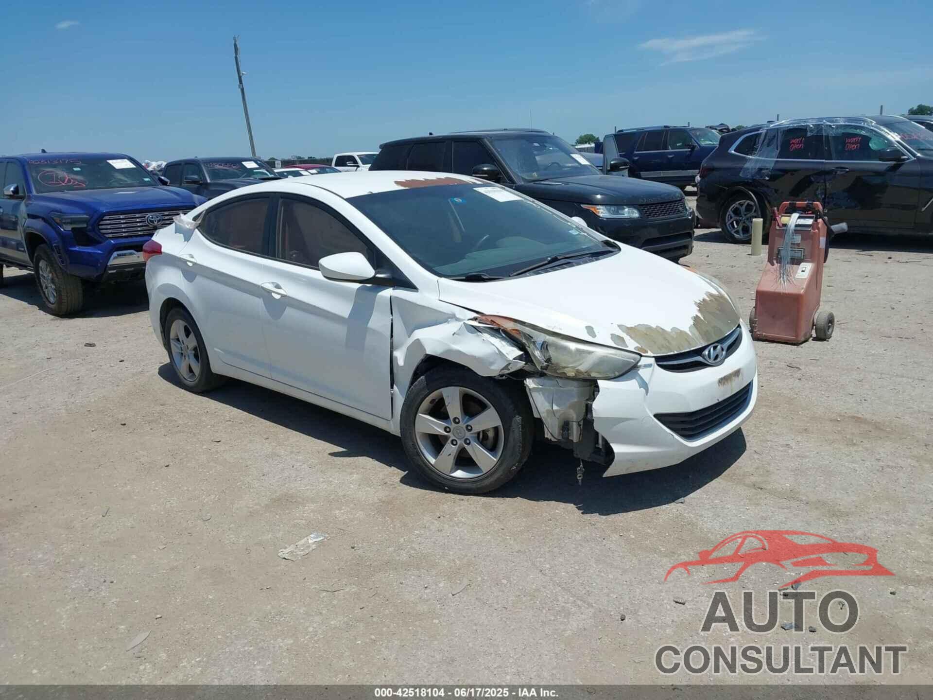 HYUNDAI ELANTRA 2013 - 5NPDH4AE8DH278164