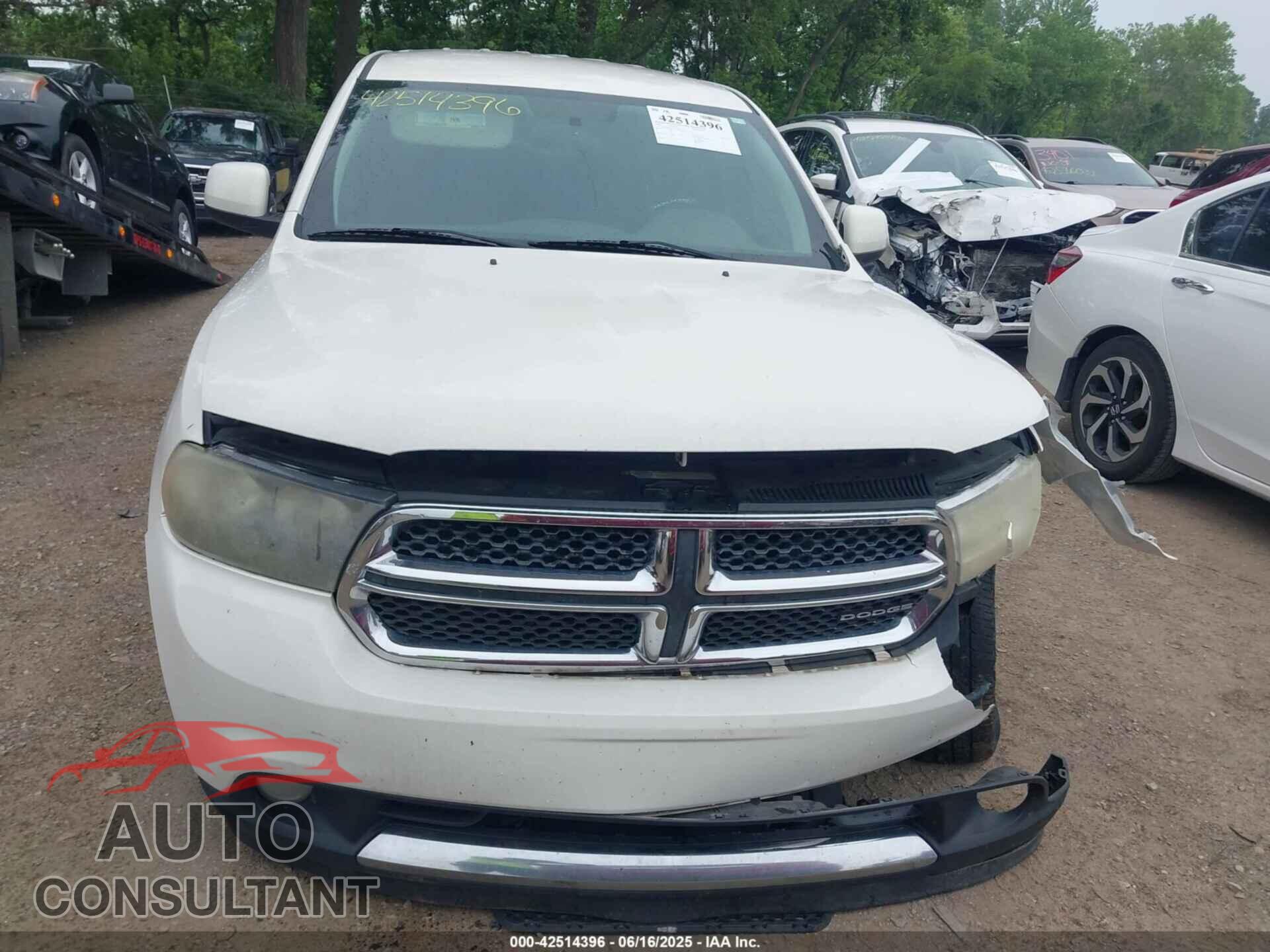 DODGE DURANGO 2012 - 1C4RDHAG6CC146623