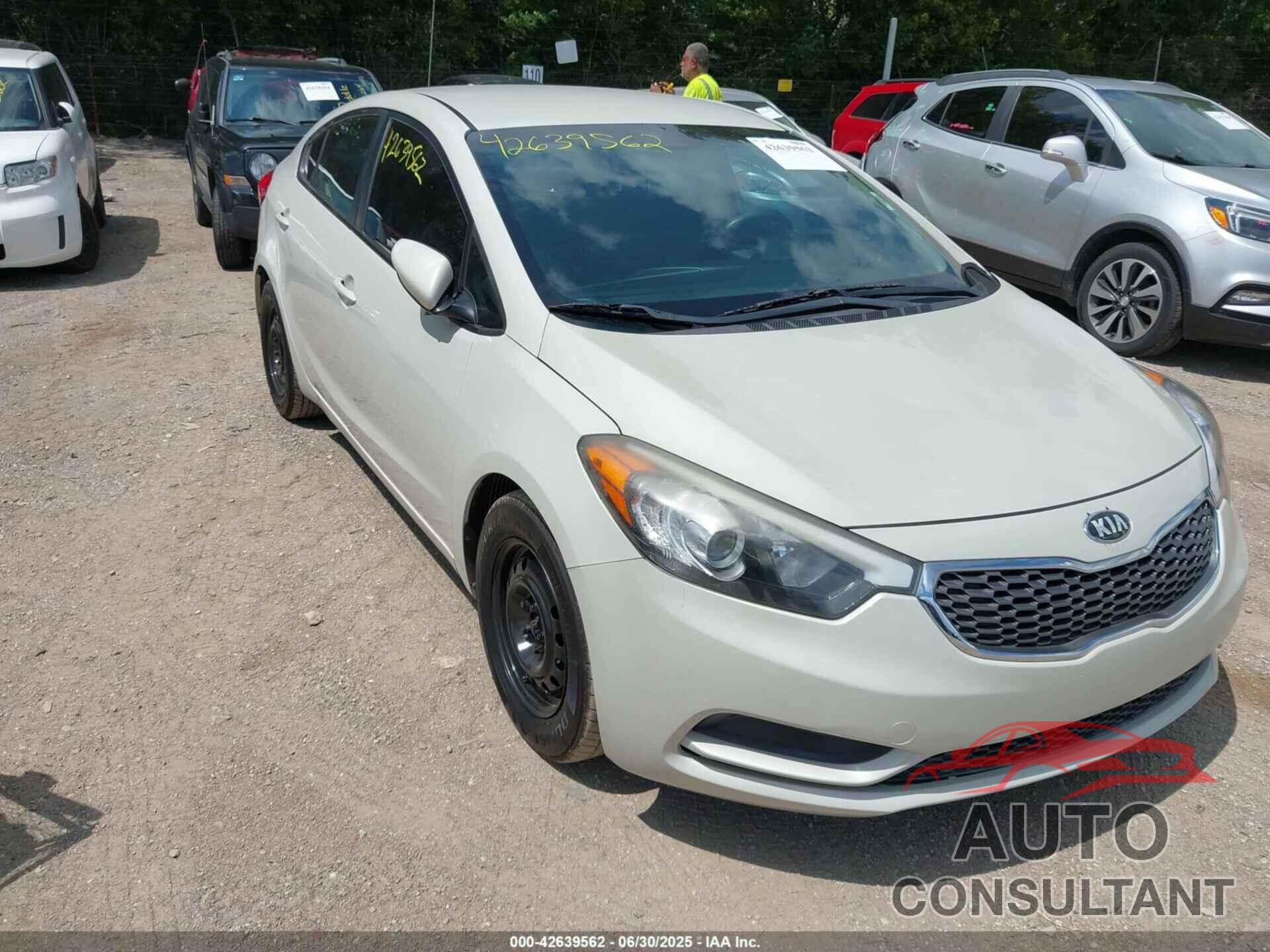 KIA FORTE 2015 - KNAFK4A67F5412634