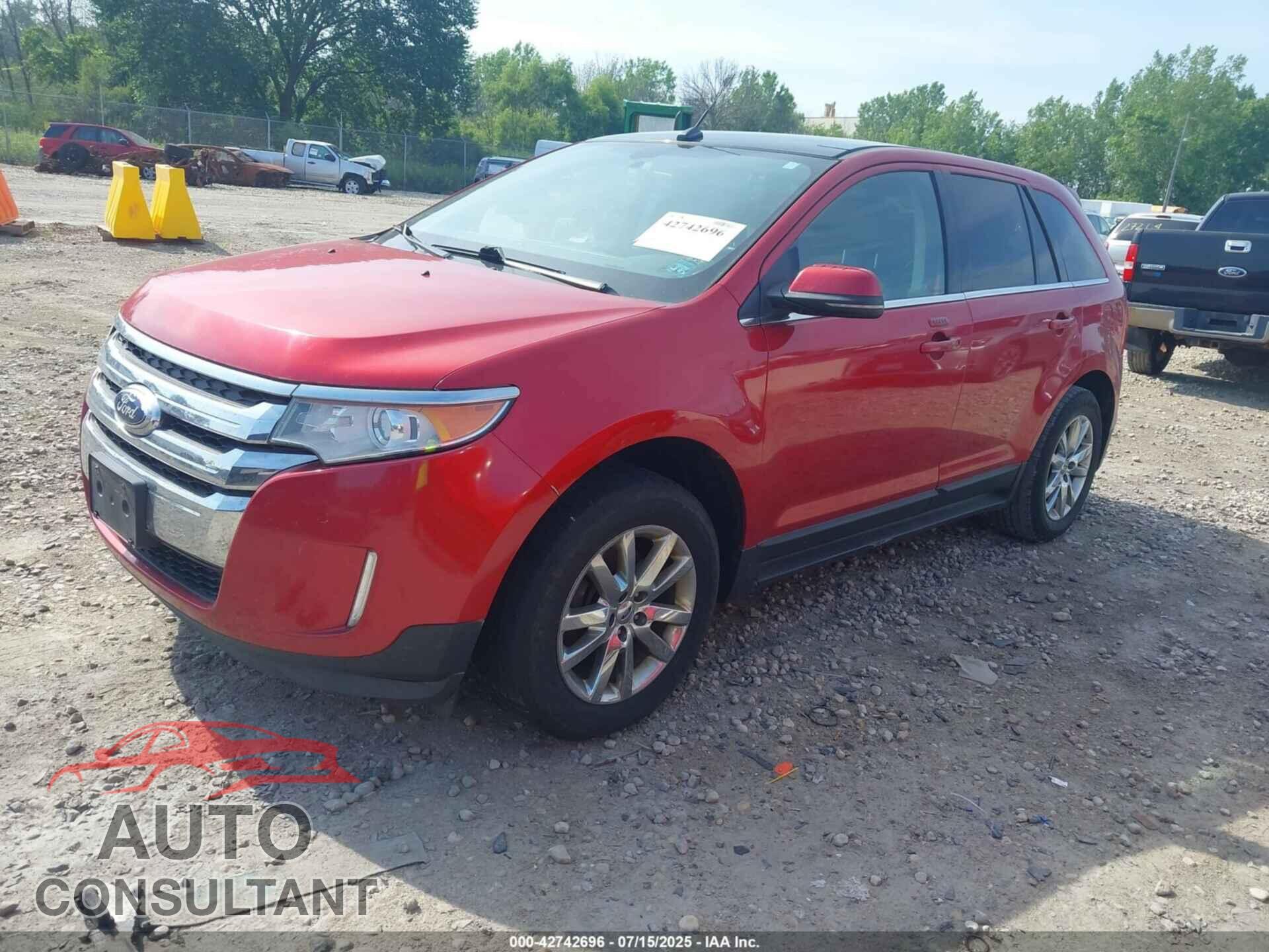 FORD EDGE 2012 - 2FMDK3K91CBA36500