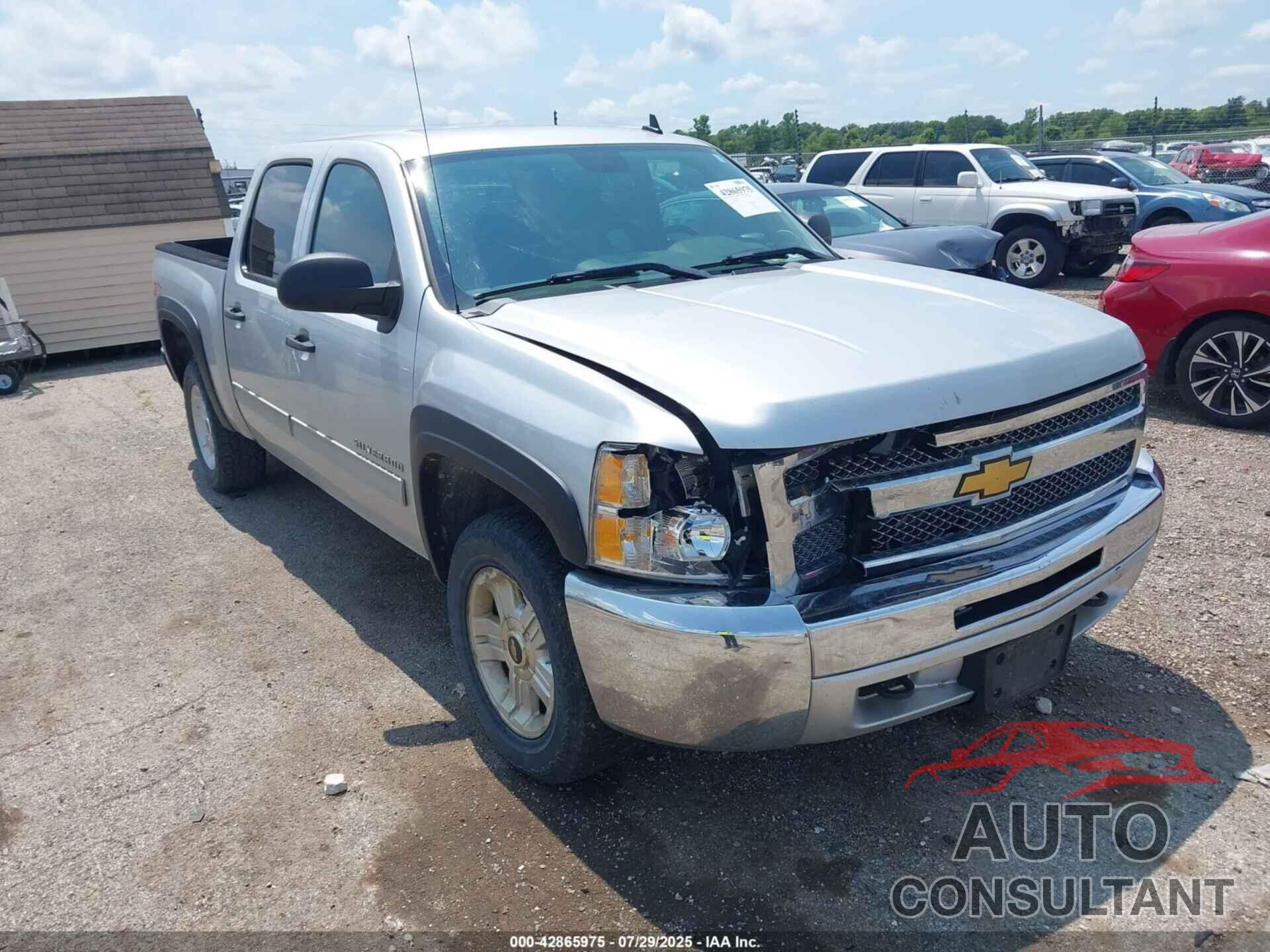 CHEVROLET SILVERADO 1500 2012 - 1GCPKSE74CF161656