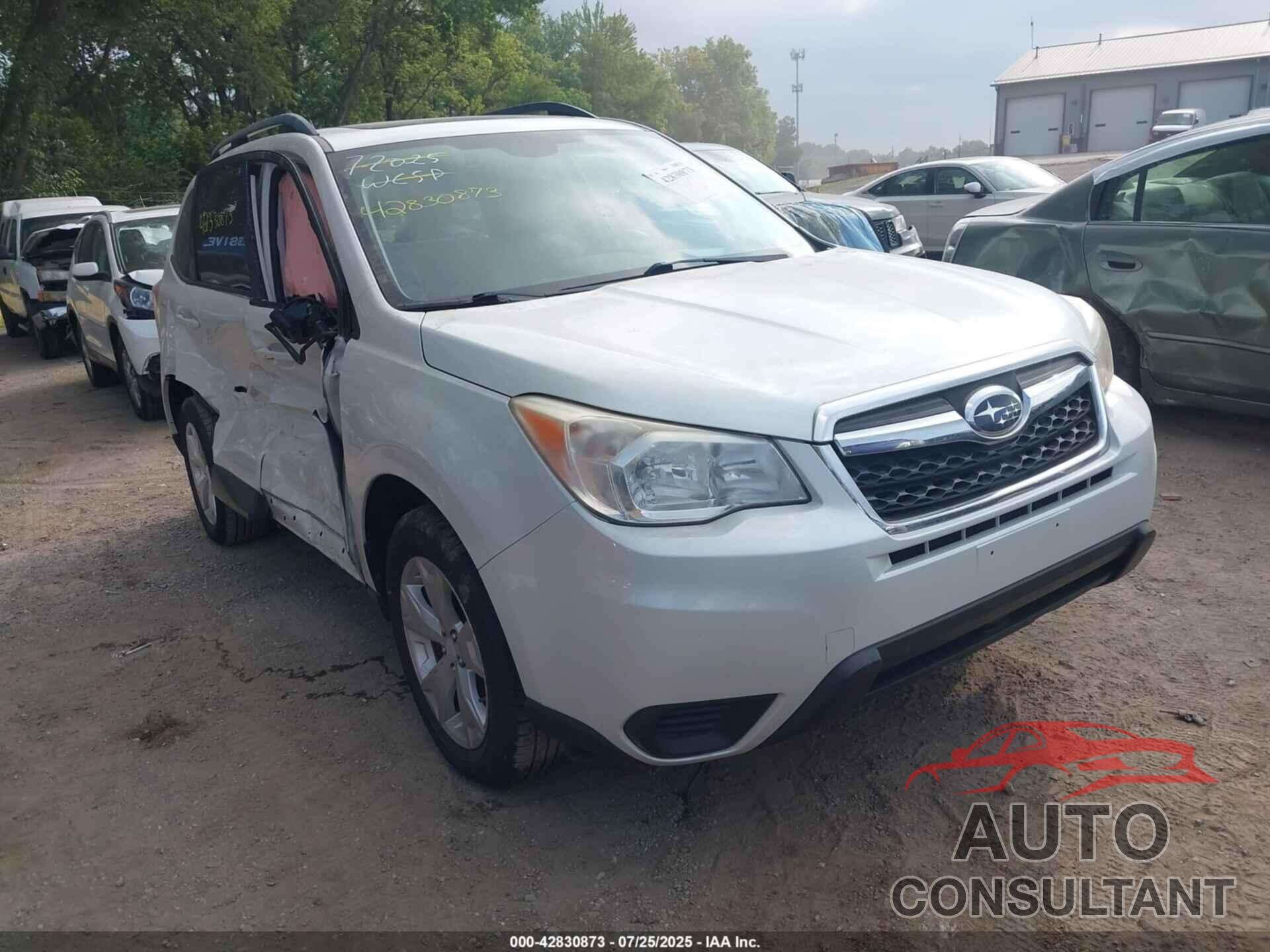 SUBARU FORESTER 2015 - JF2SJAFC2FH442335