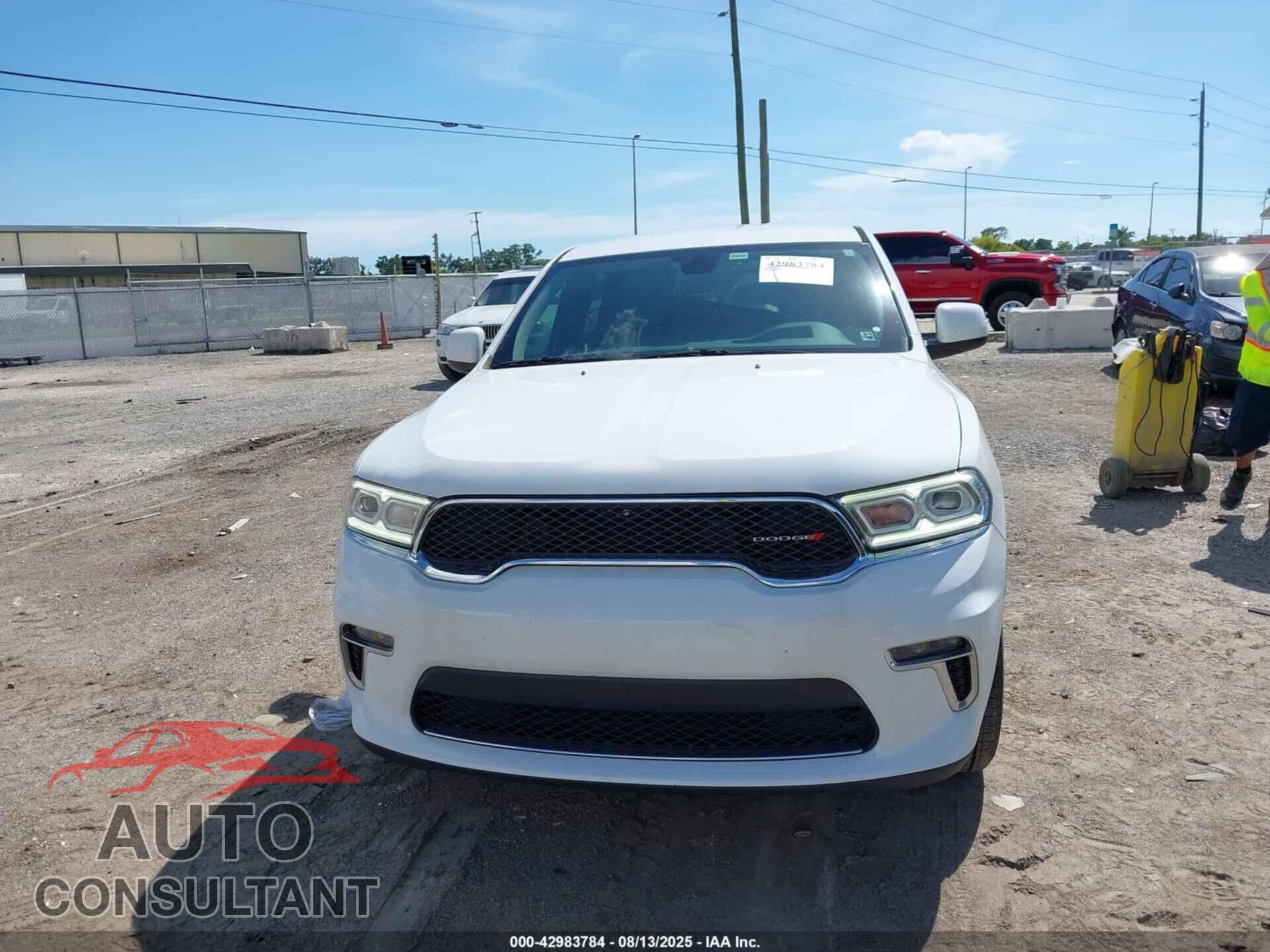 DODGE DURANGO 2021 - 1C4RDHAG8MC519601