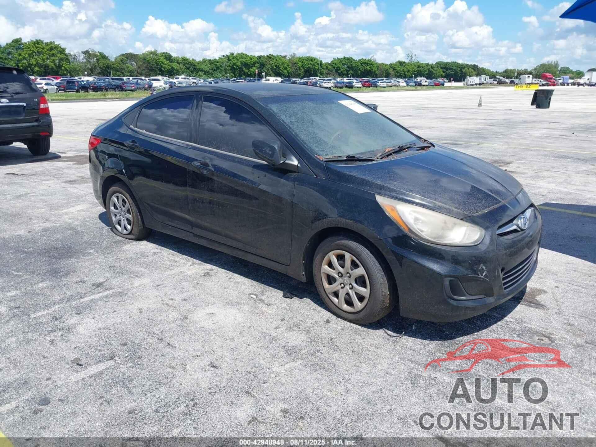 HYUNDAI ACCENT 2013 - KMHCT4AE2DU288457