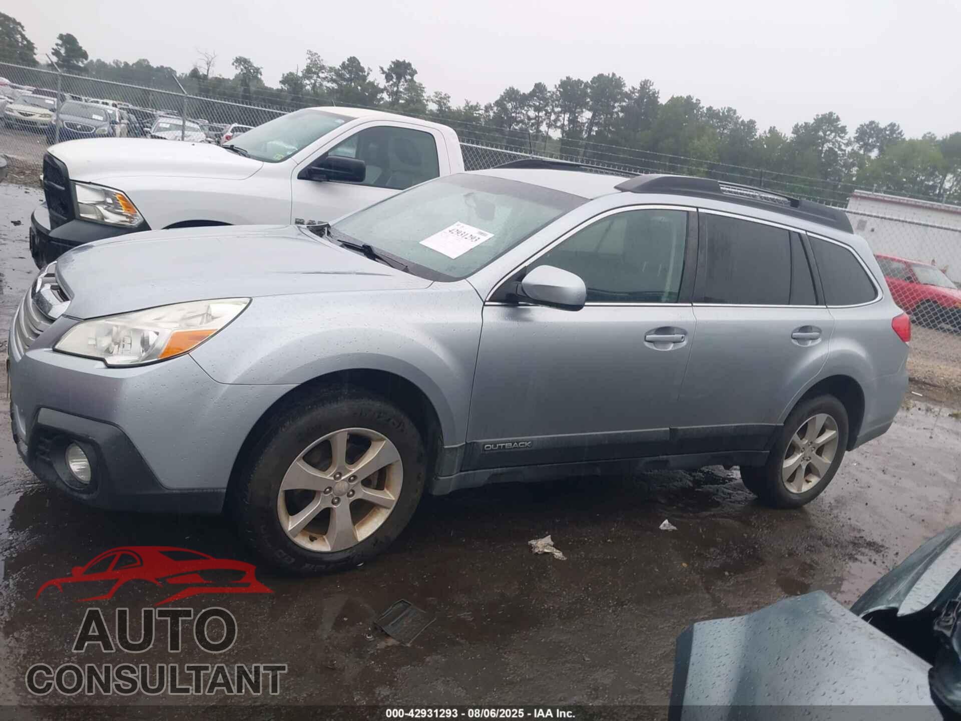 SUBARU OUTBACK 2014 - 4S4BRBCC3E3252455
