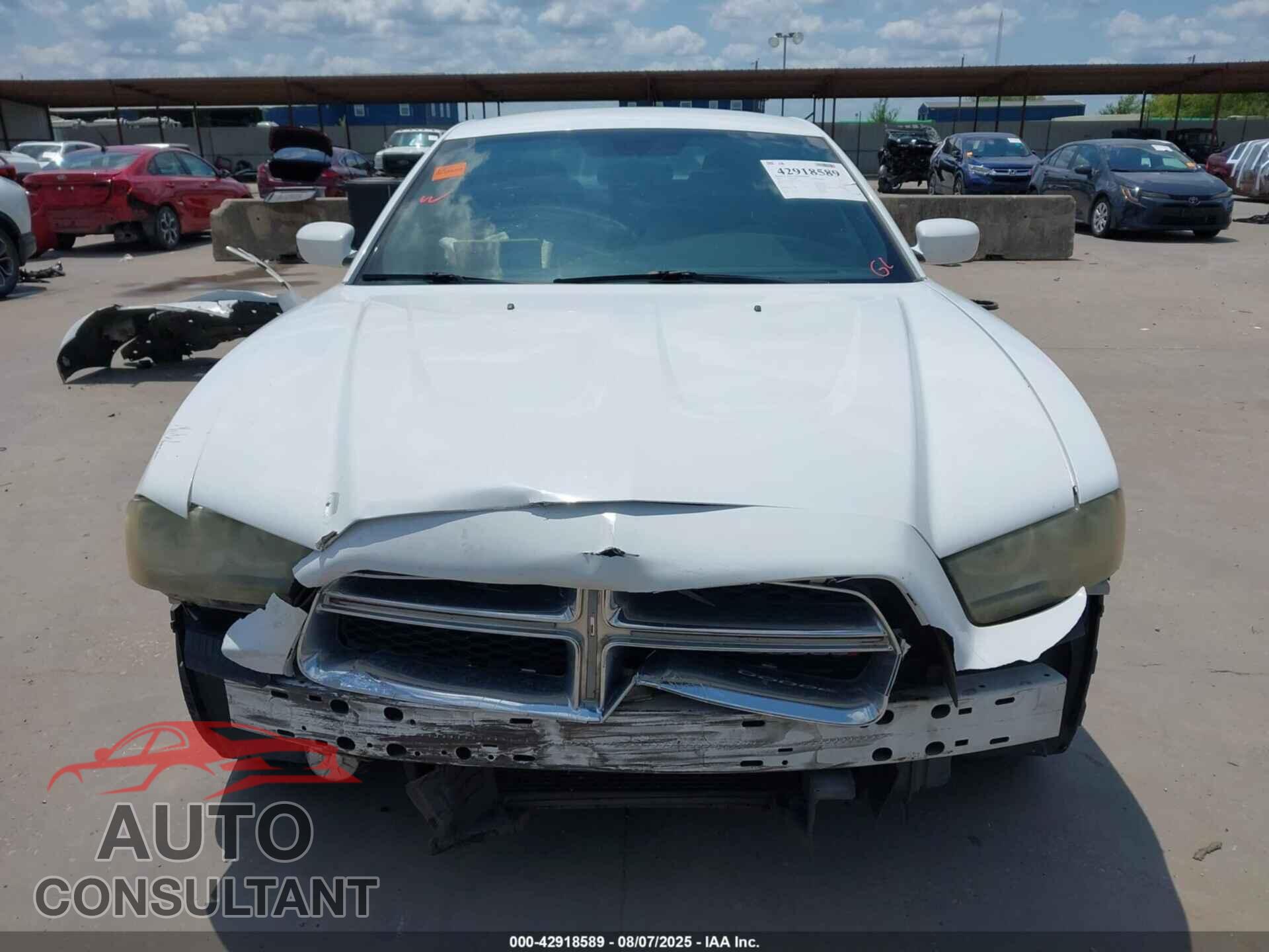 DODGE CHARGER 2012 - 2C3CDXBG6CH218906