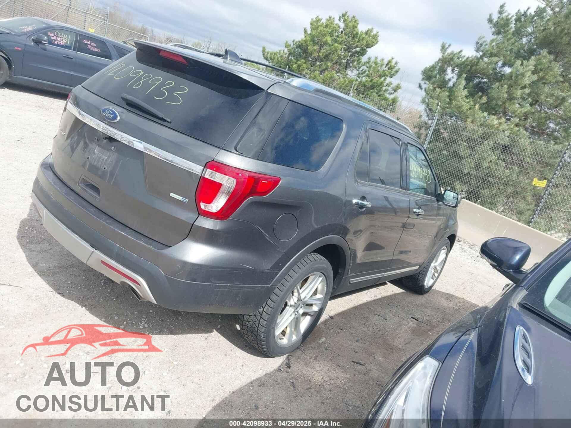 FORD EXPLORER 2016 - 1FM5K8F89GGA06436