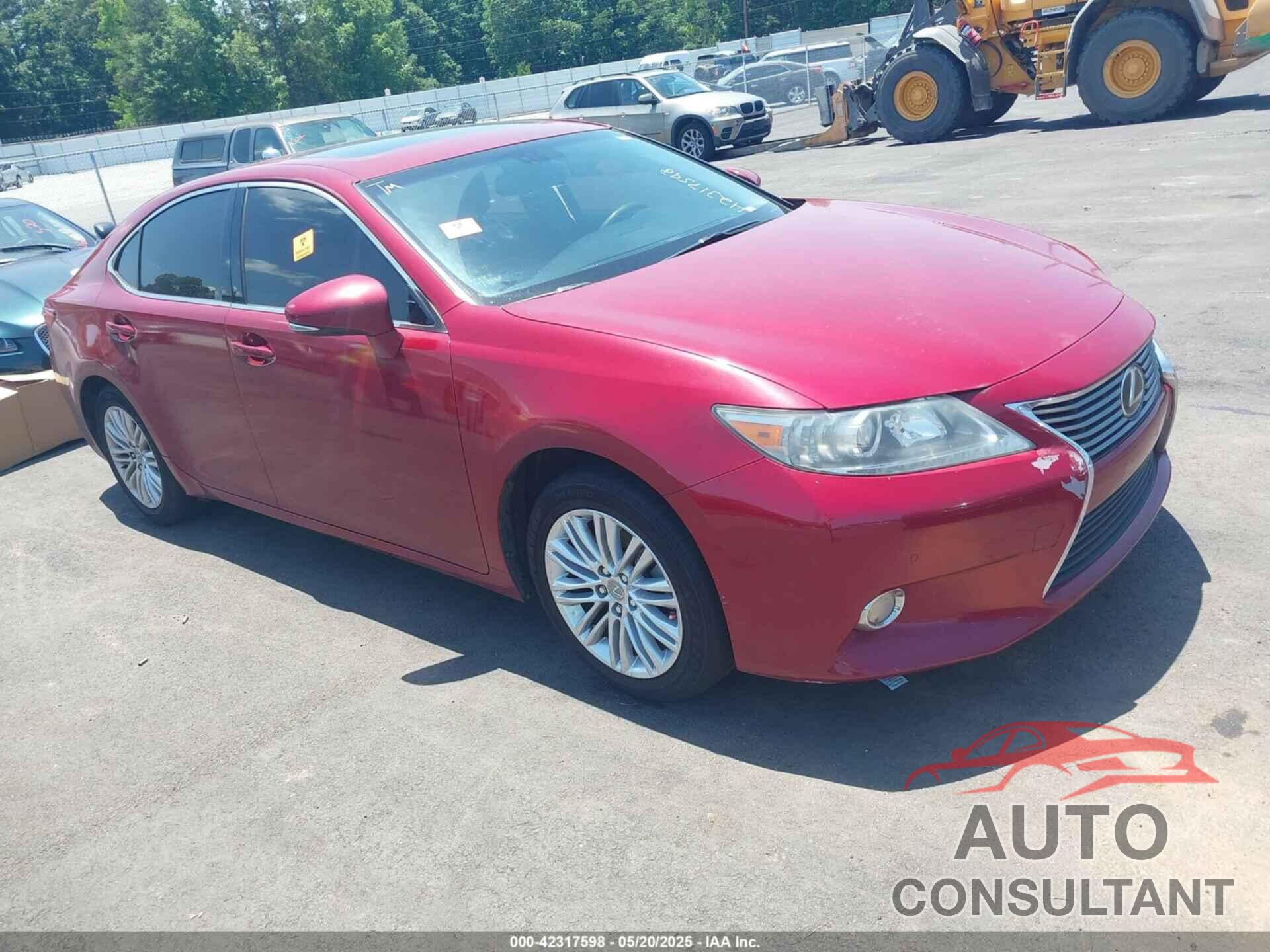 LEXUS ES 350 2013 - JTHBK1GG1D2041435