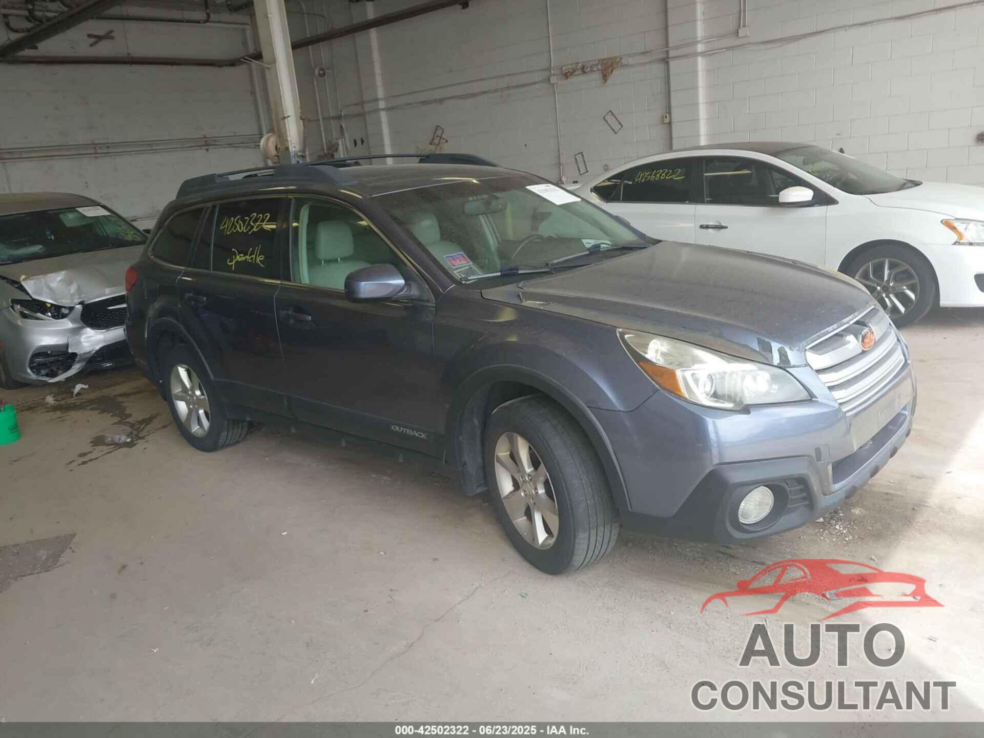SUBARU OUTBACK 2013 - 4S4BRBKC4D3254604