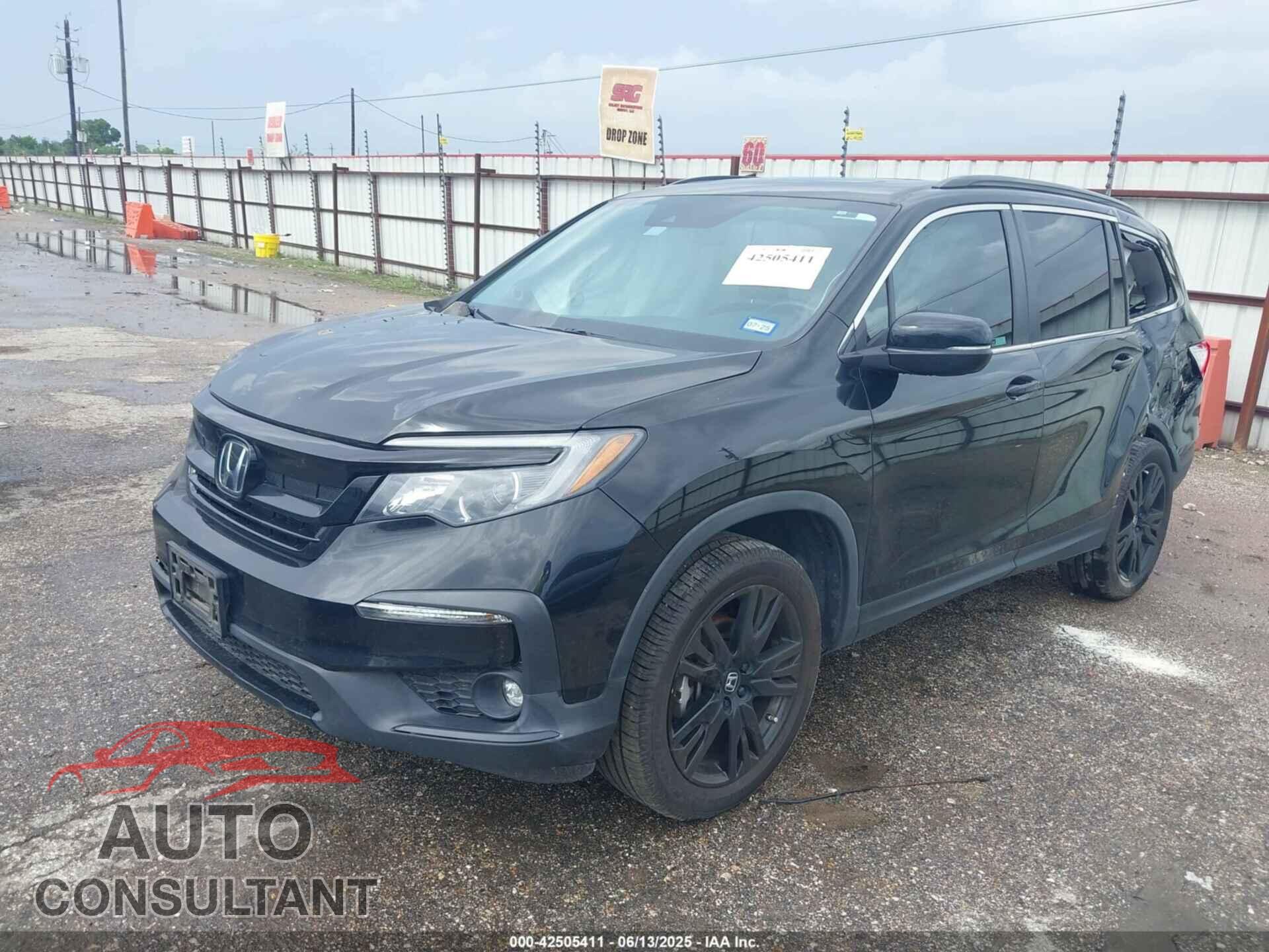 HONDA PILOT 2021 - 5FNYF6H21MB086016