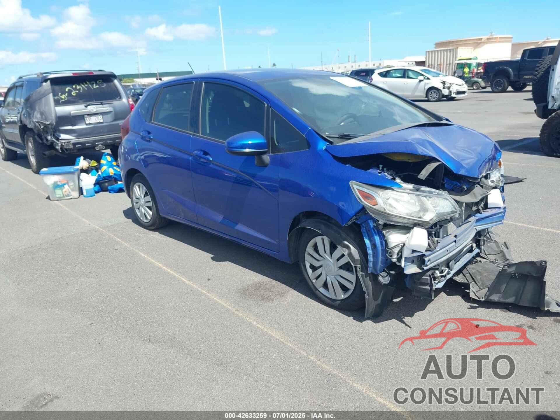 HONDA FIT 2016 - JHMGK5H55GX004681