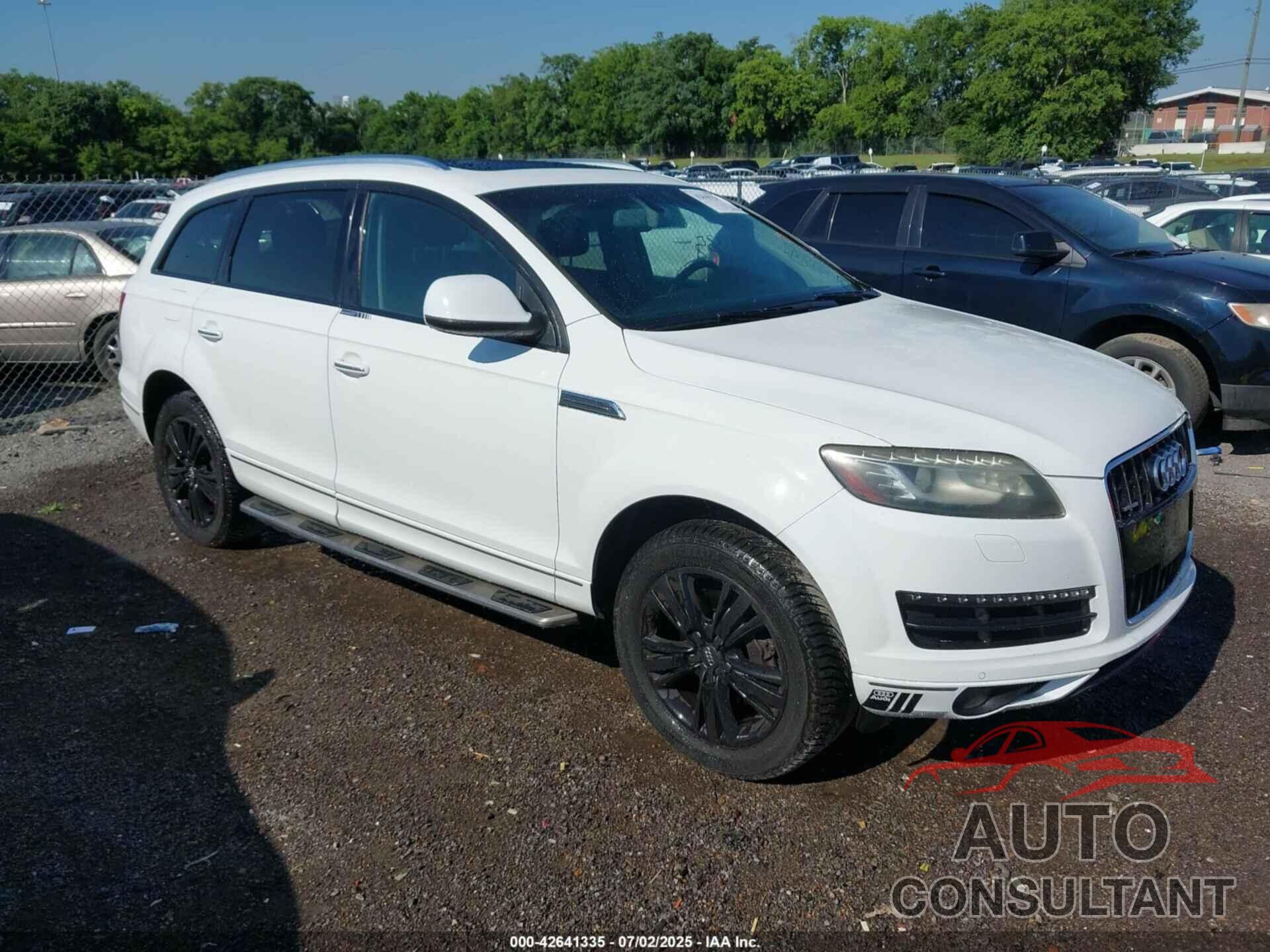 AUDI Q7 2011 - WA1LMAFE6BD003047