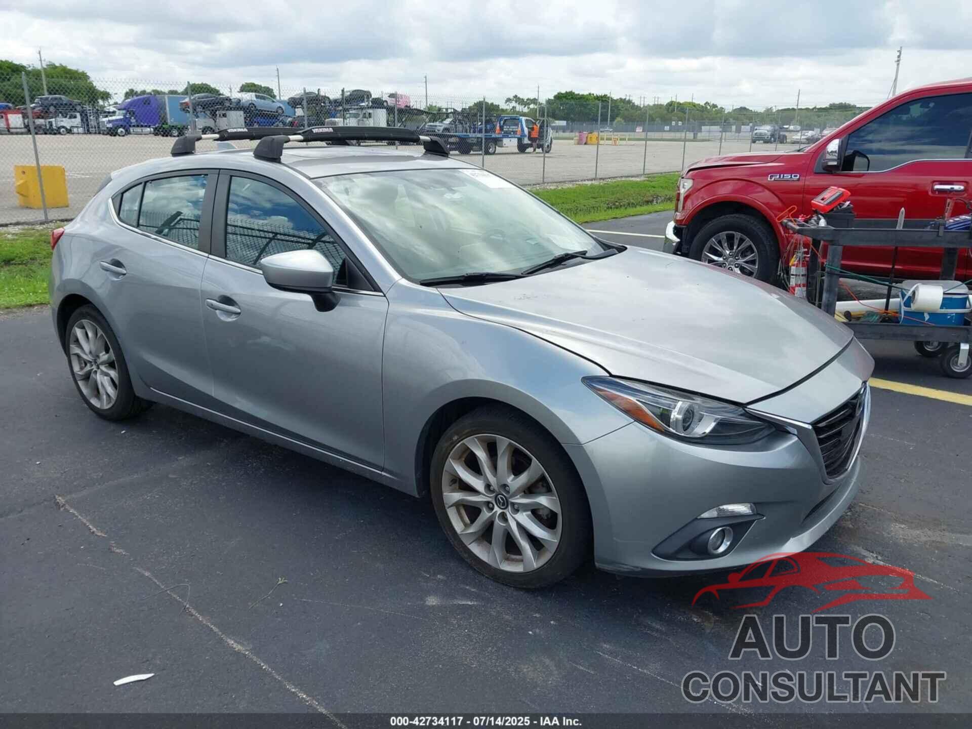MAZDA MAZDA3 2014 - JM1BM1M33E1114809