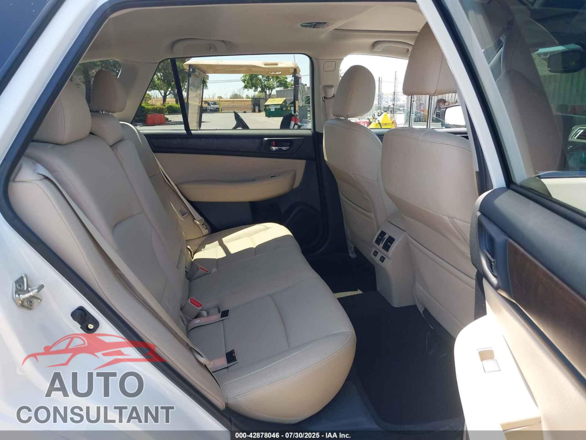 SUBARU OUTBACK 2016 - 4S4BSANC1G3249875