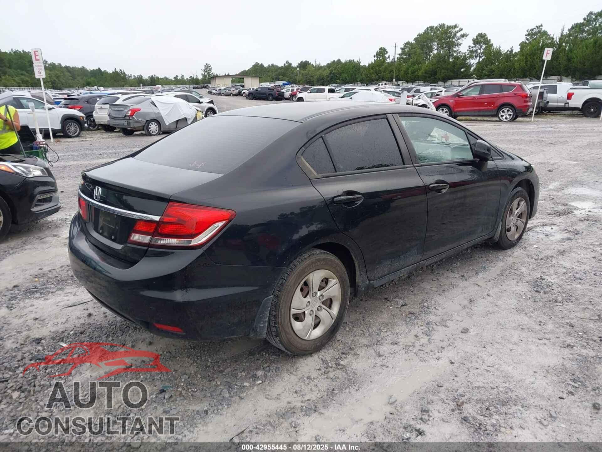 HONDA CIVIC 2013 - 19XFB2F50DE017400