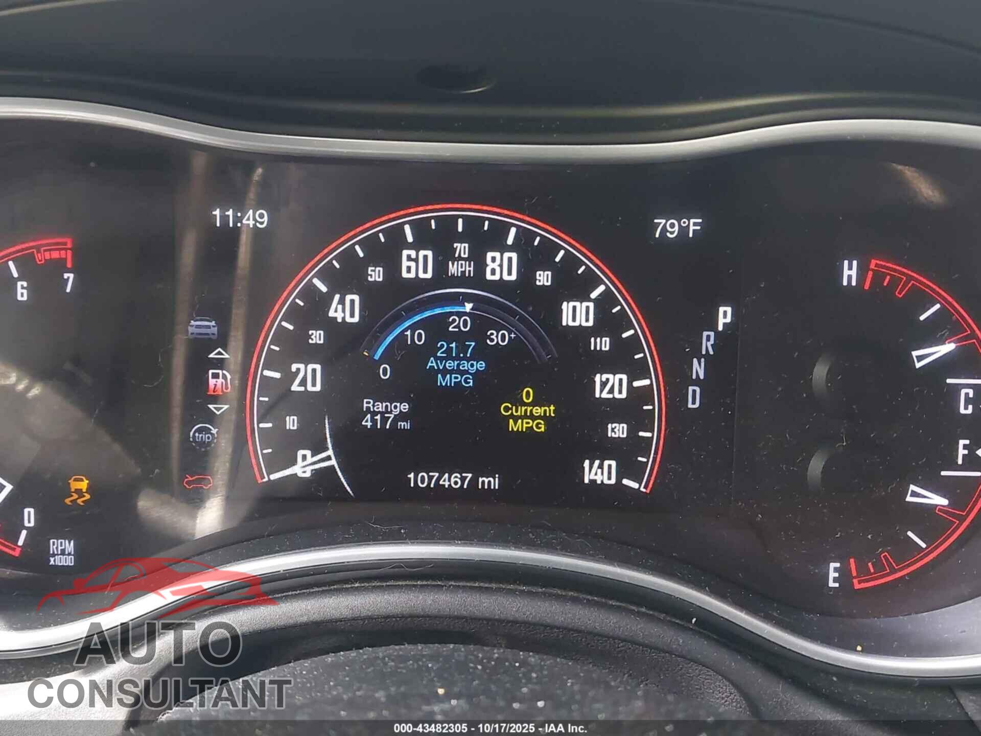 DODGE DURANGO 2019 - 1C4RDHAG6KC644609