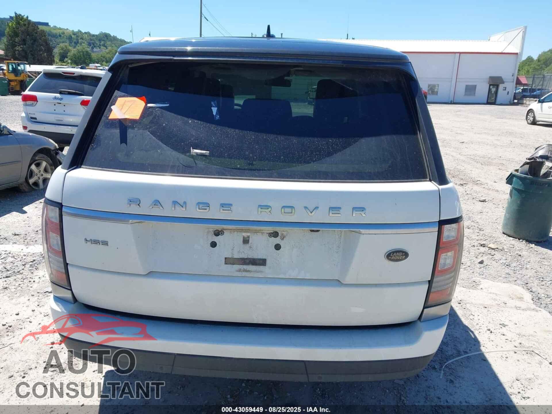 LAND ROVER RANGE ROVER 2015 - SALGS2VF1FA222205