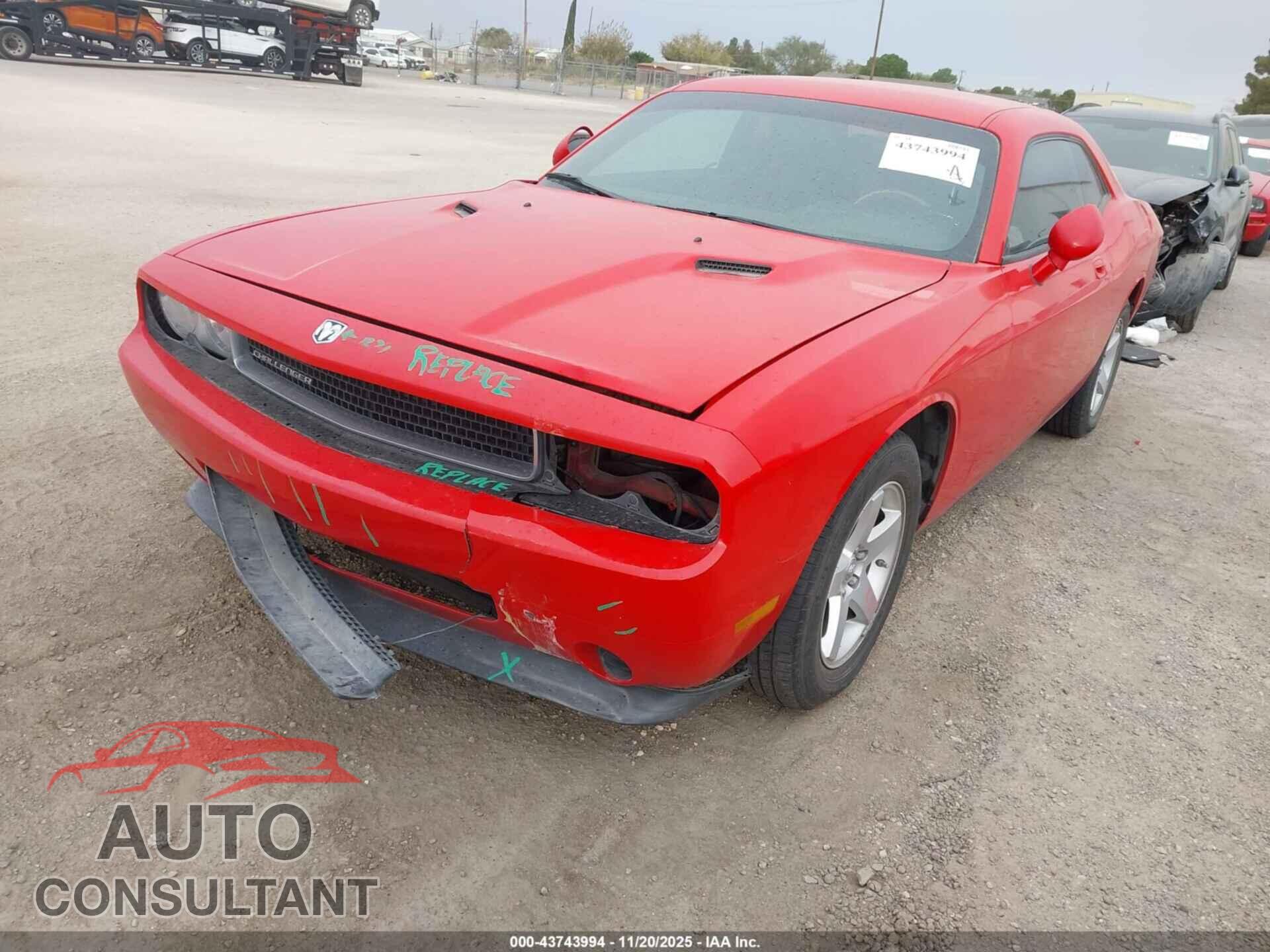 DODGE CHALLENGER 2010 - 2B3CJ4DV3AH146267