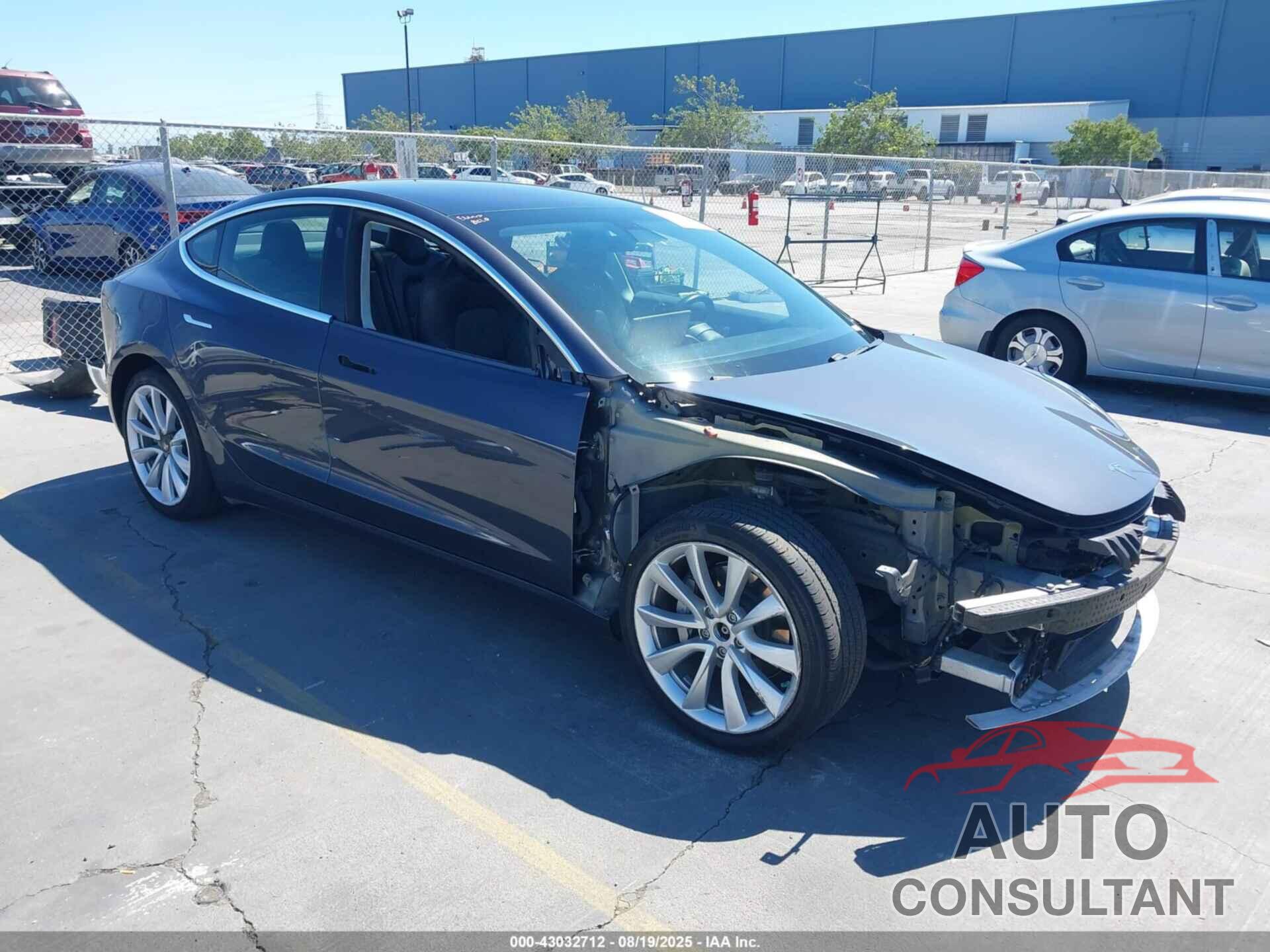 TESLA MODEL 3 2018 - 5YJ3E1EB8JF113048