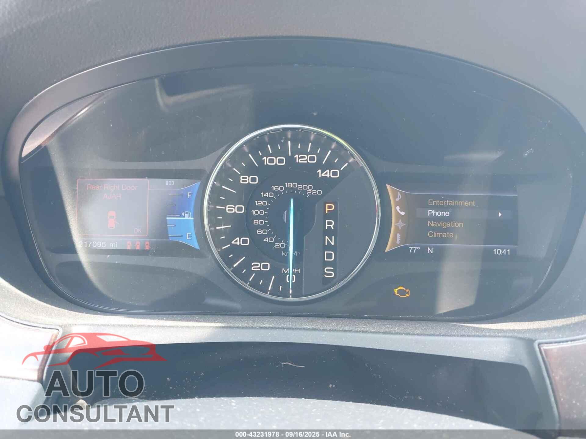 FORD EDGE 2013 - 2FMDK3KC0DBB34754