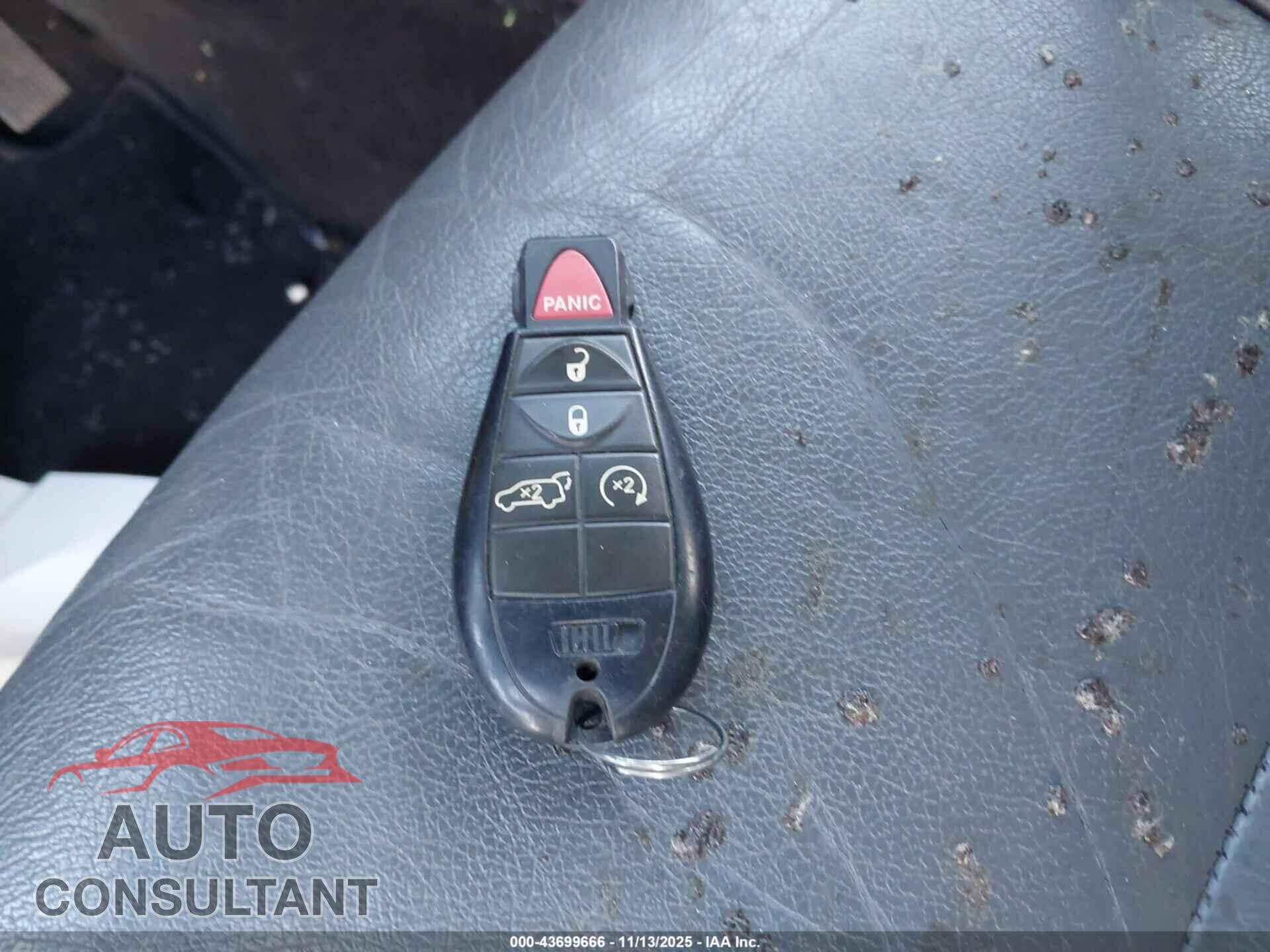 DODGE DURANGO 2011 - 1D4SD4GTXBC592337