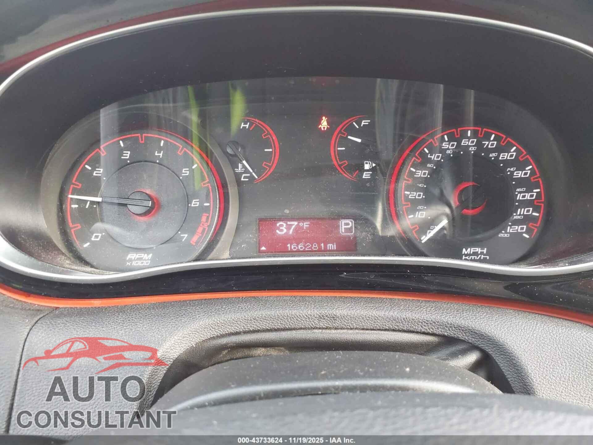 DODGE DART 2015 - 1C3CDFBB9FD141464