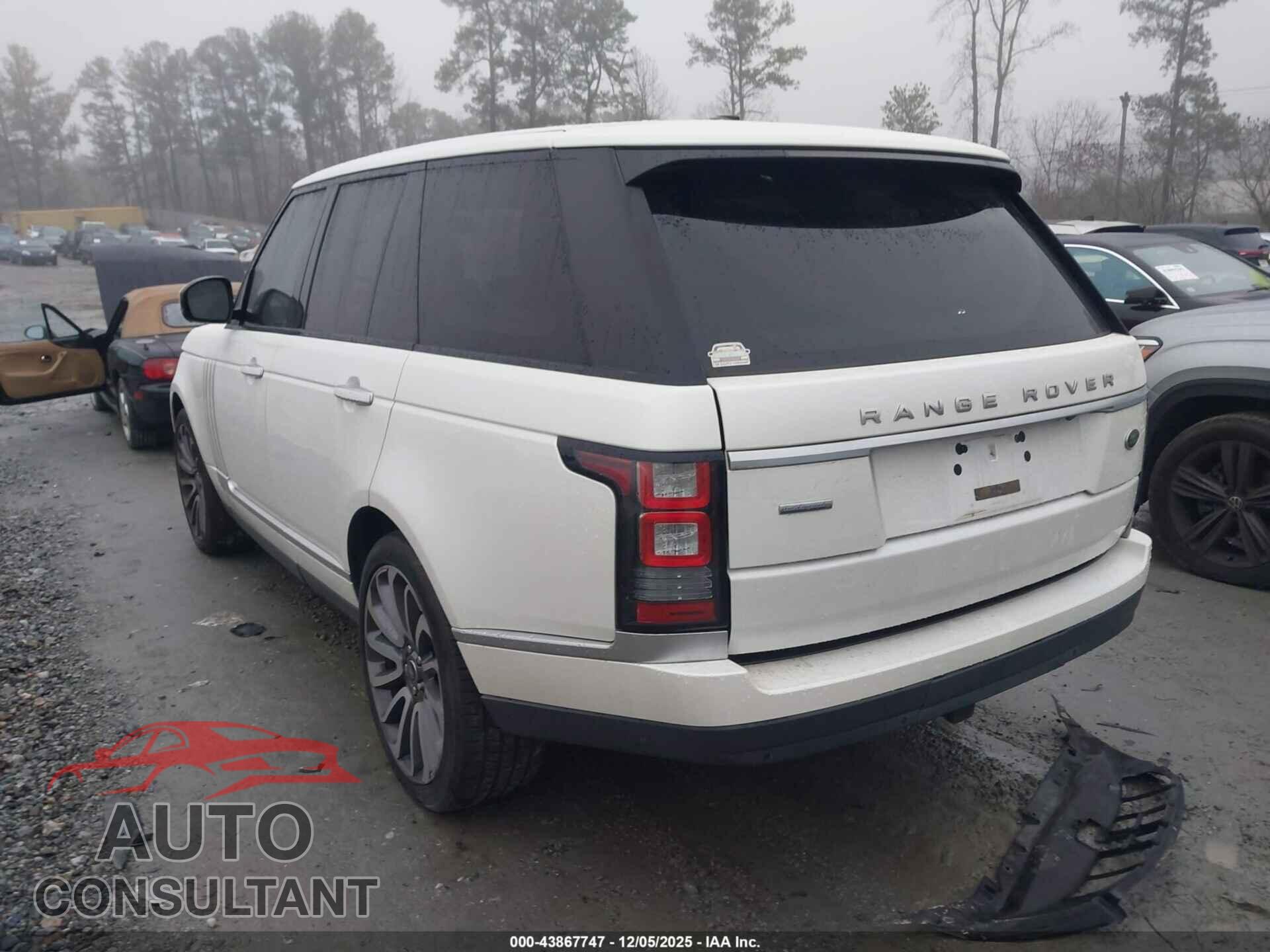 LAND ROVER RANGE ROVER 2015 - SALGV2TF4FA207689