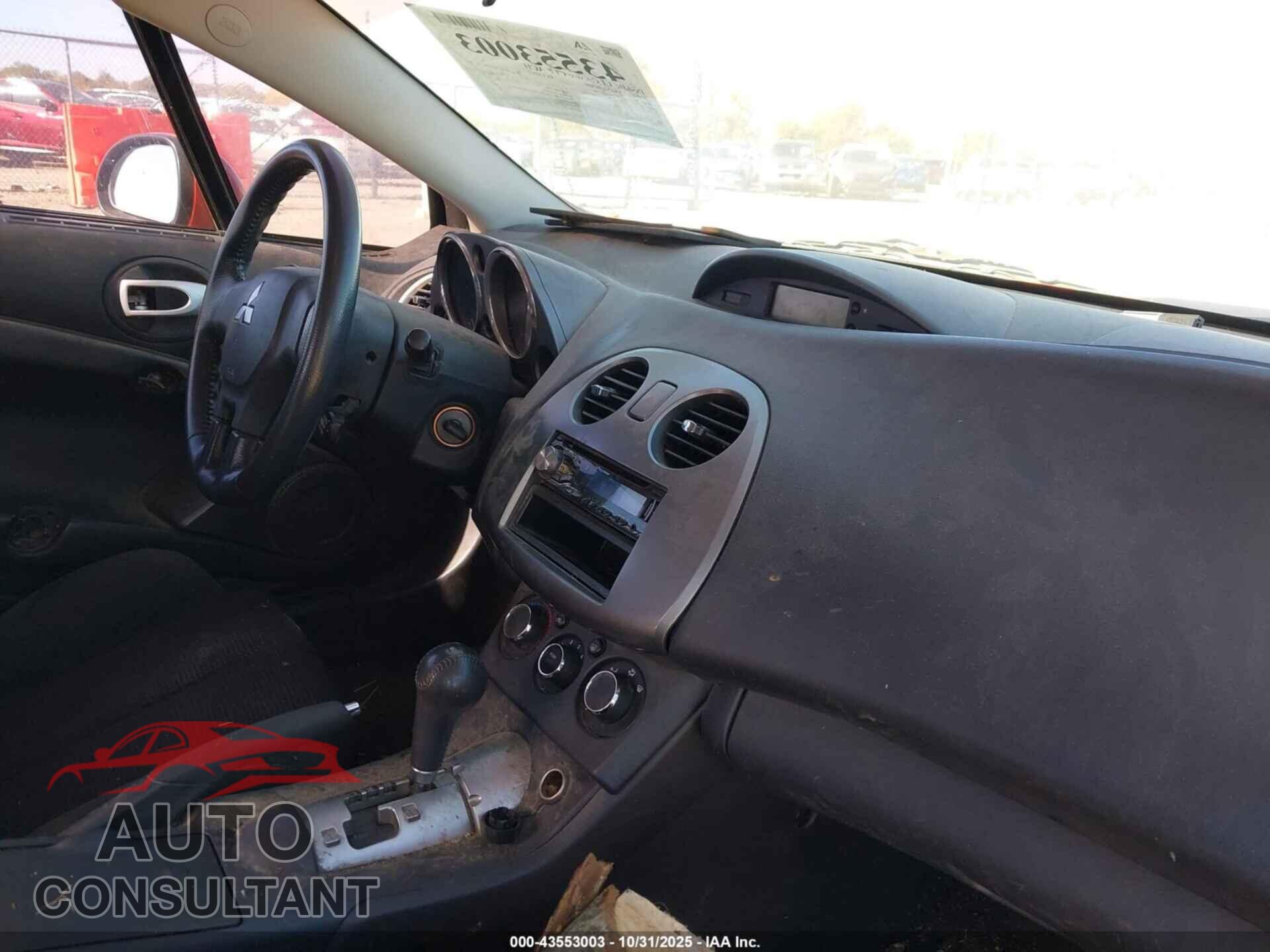 MITSUBISHI ECLIPSE 2009 - 4A3AK24F79E023376