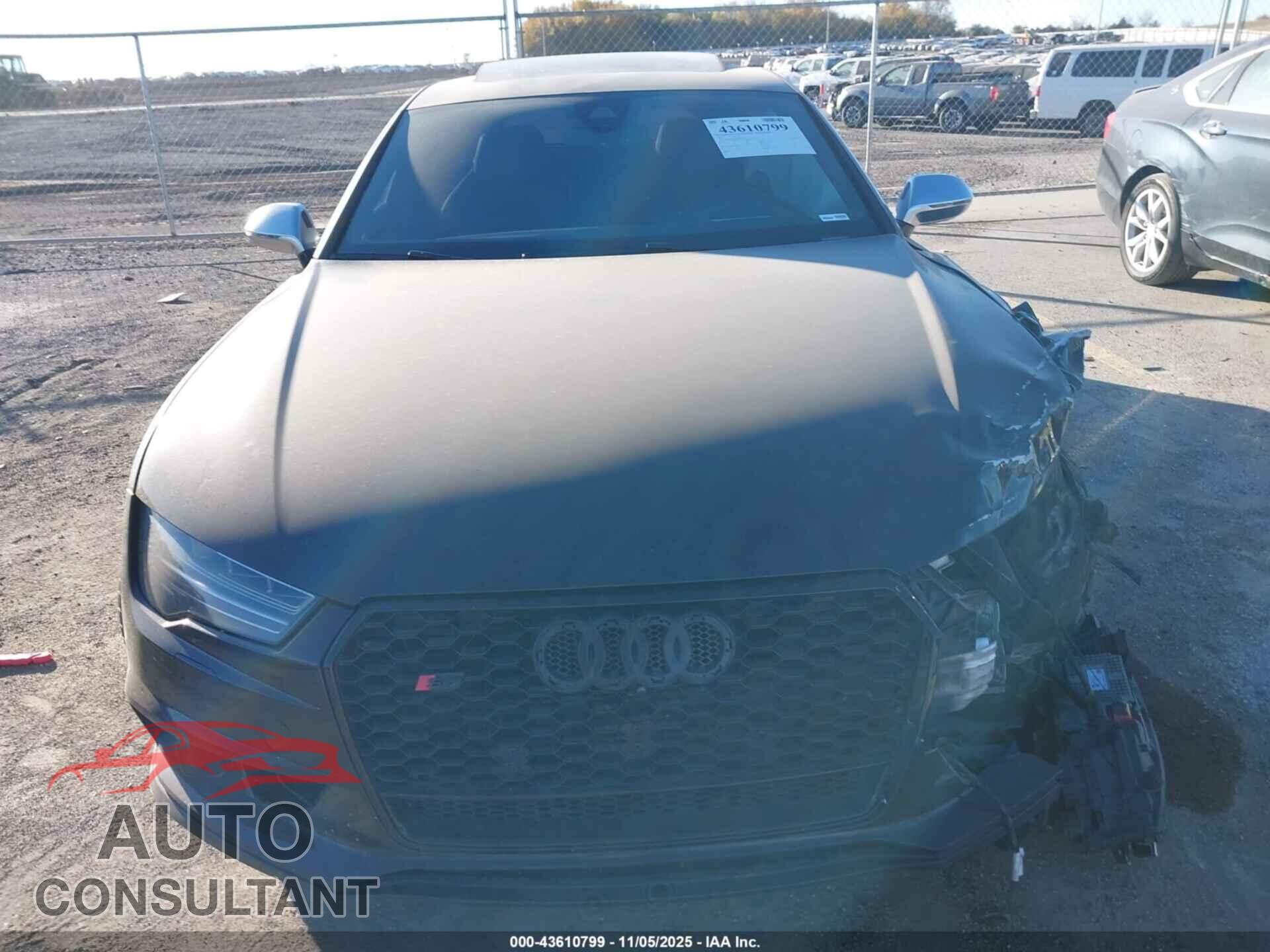 AUDI S7 2017 - WAU2FAFC1HN061237