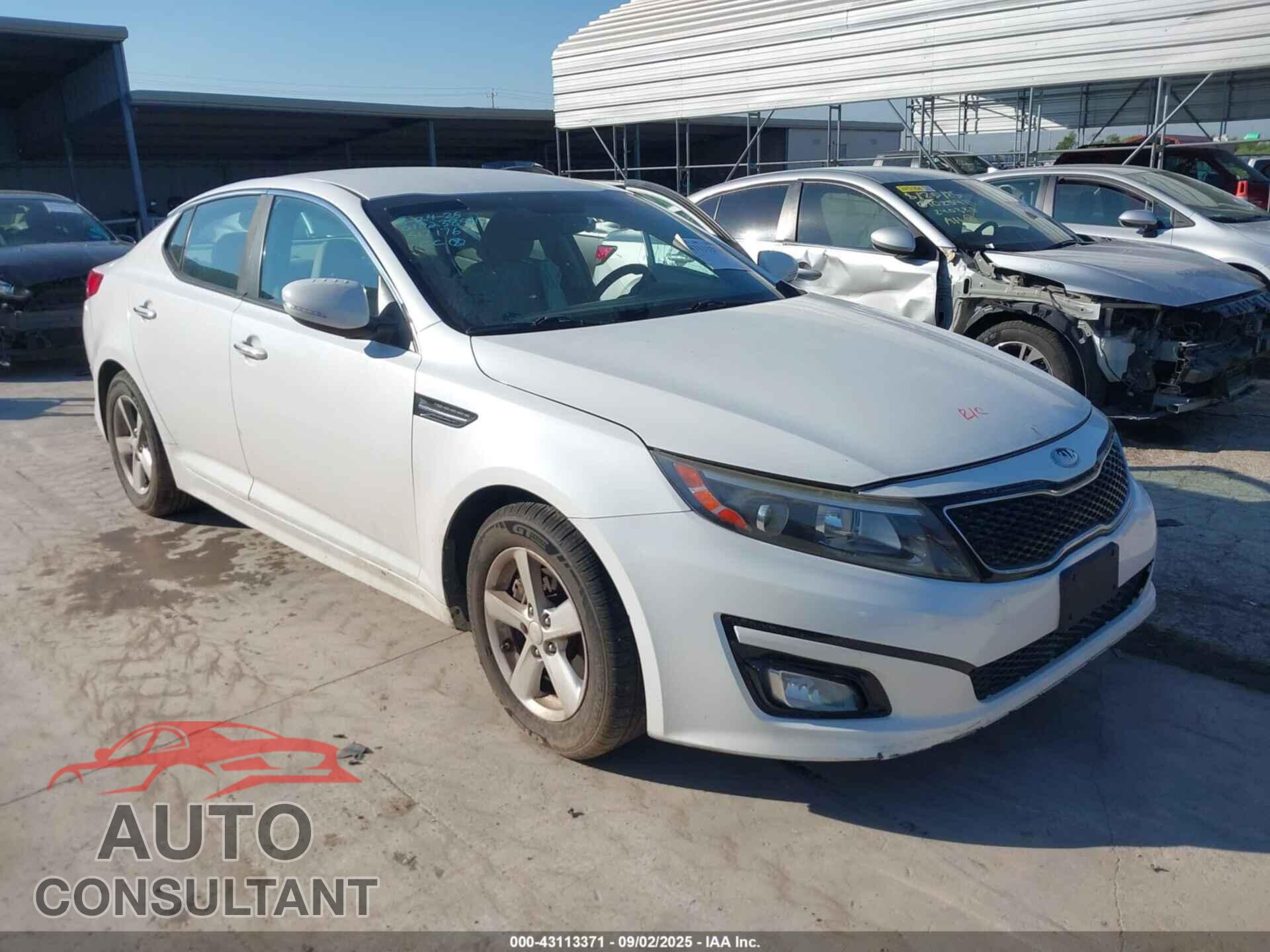 KIA OPTIMA 2014 - KNAGM4A75E5517176