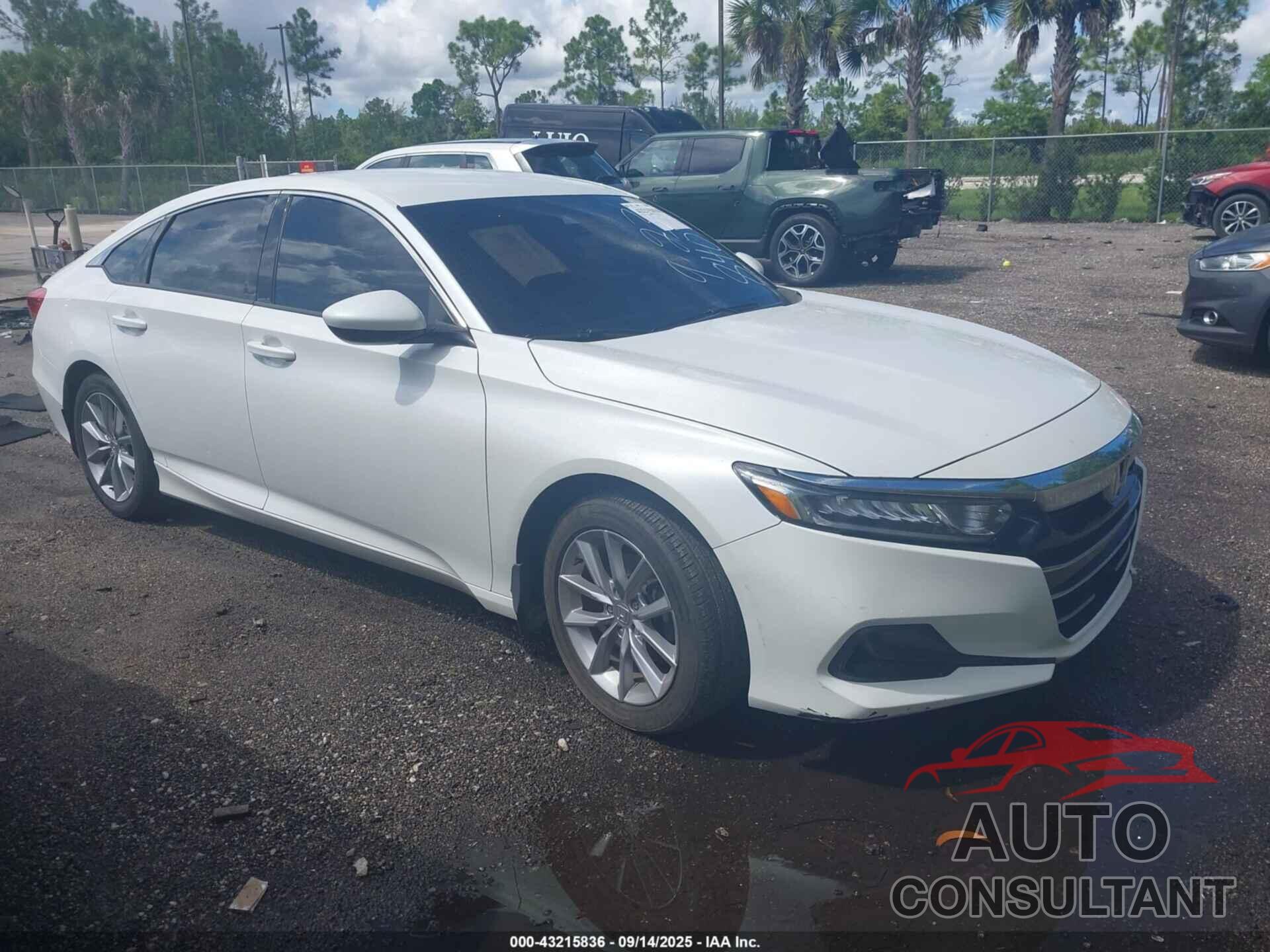HONDA ACCORD 2021 - 1HGCV1F12MA058407