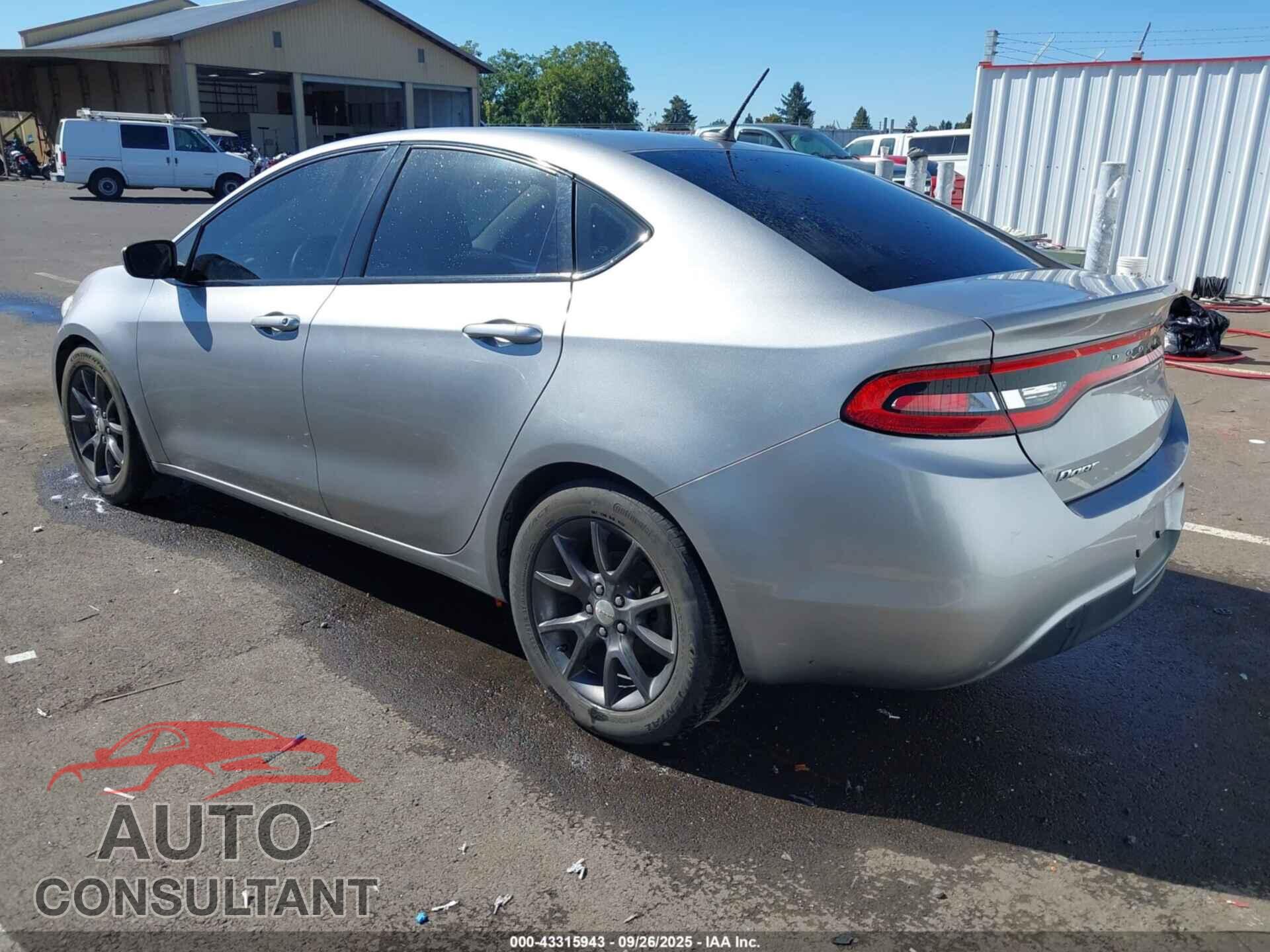 DODGE DART 2015 - 1C3CDFAA2FD237459