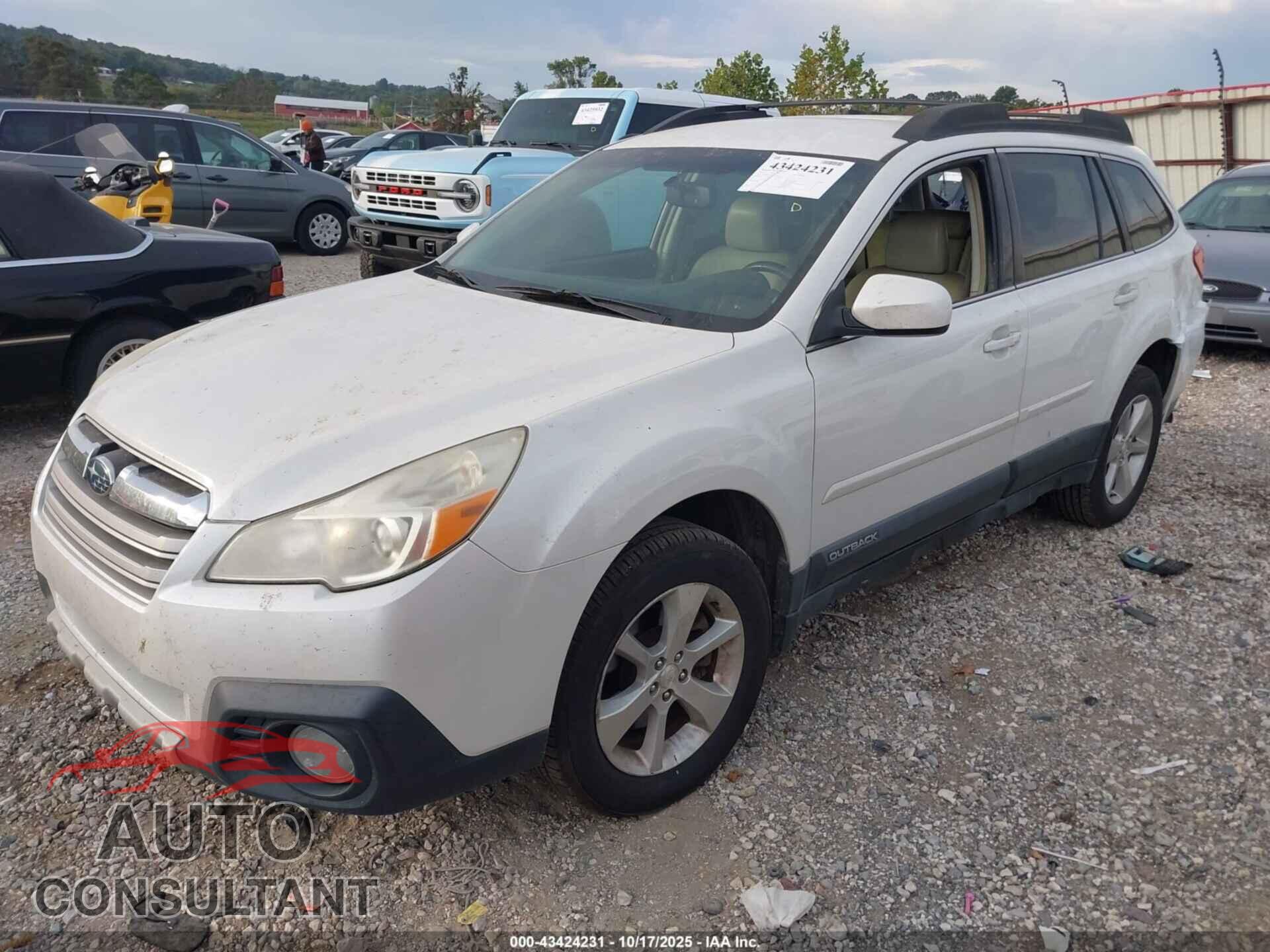 SUBARU OUTBACK 2013 - 4S4BRDJC8D2305699