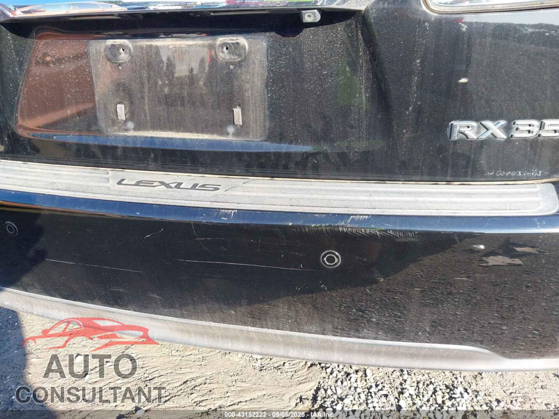 LEXUS RX 350 2013 - 2T2BK1BA3DC176238