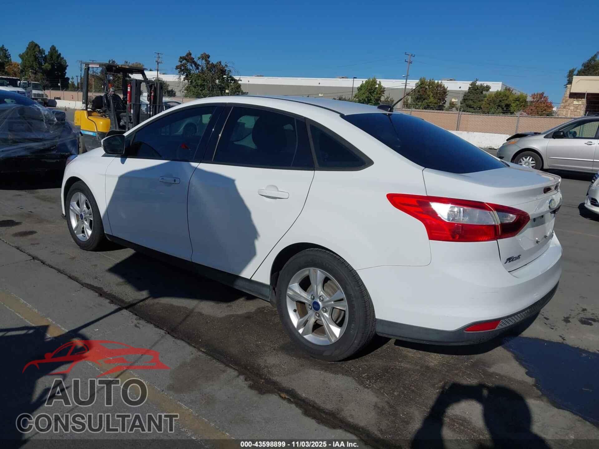 FORD FOCUS 2013 - 1FADP3F27DL300202