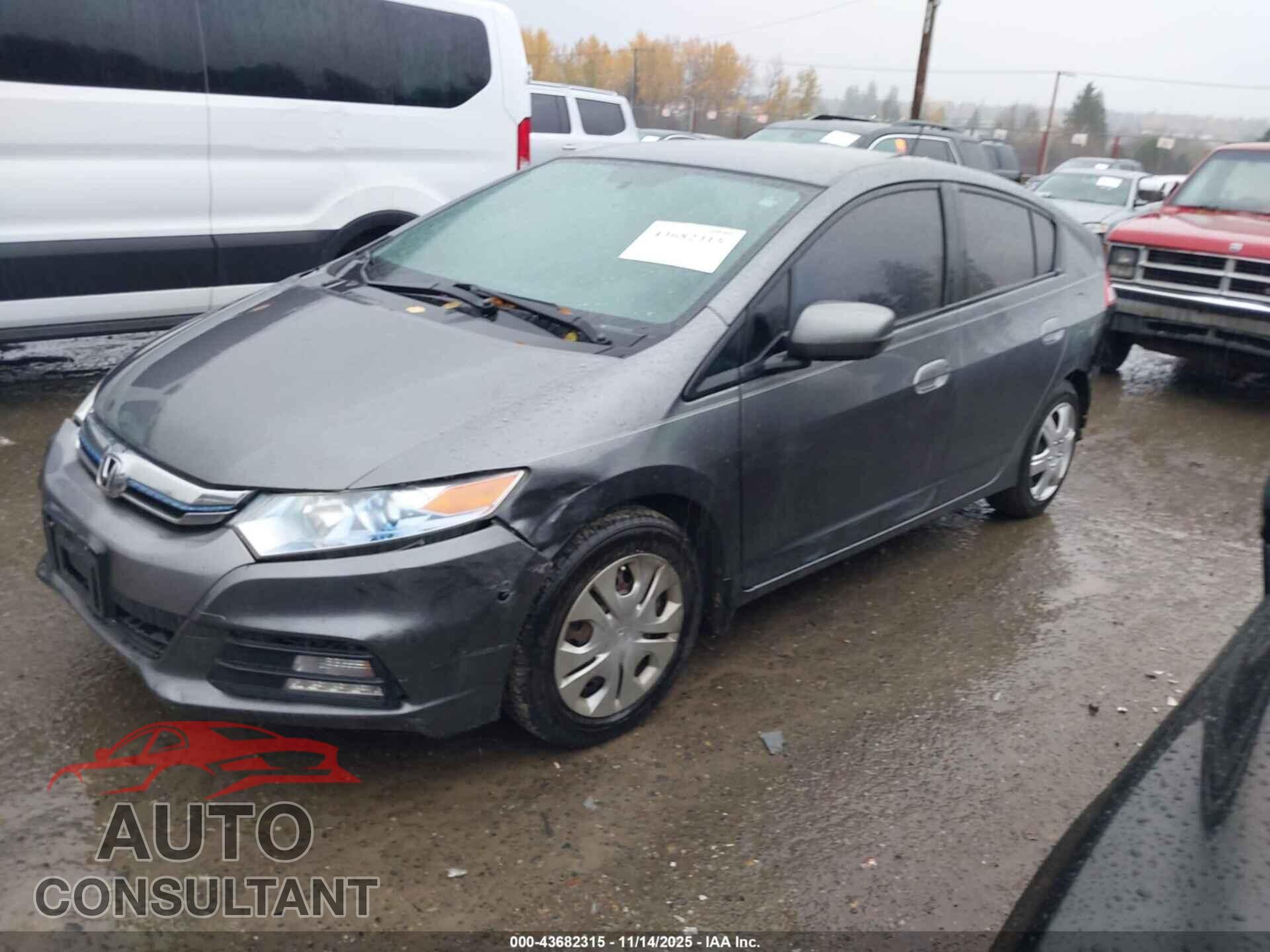 HONDA INSIGHT 2013 - JHMZE2H38DS005460